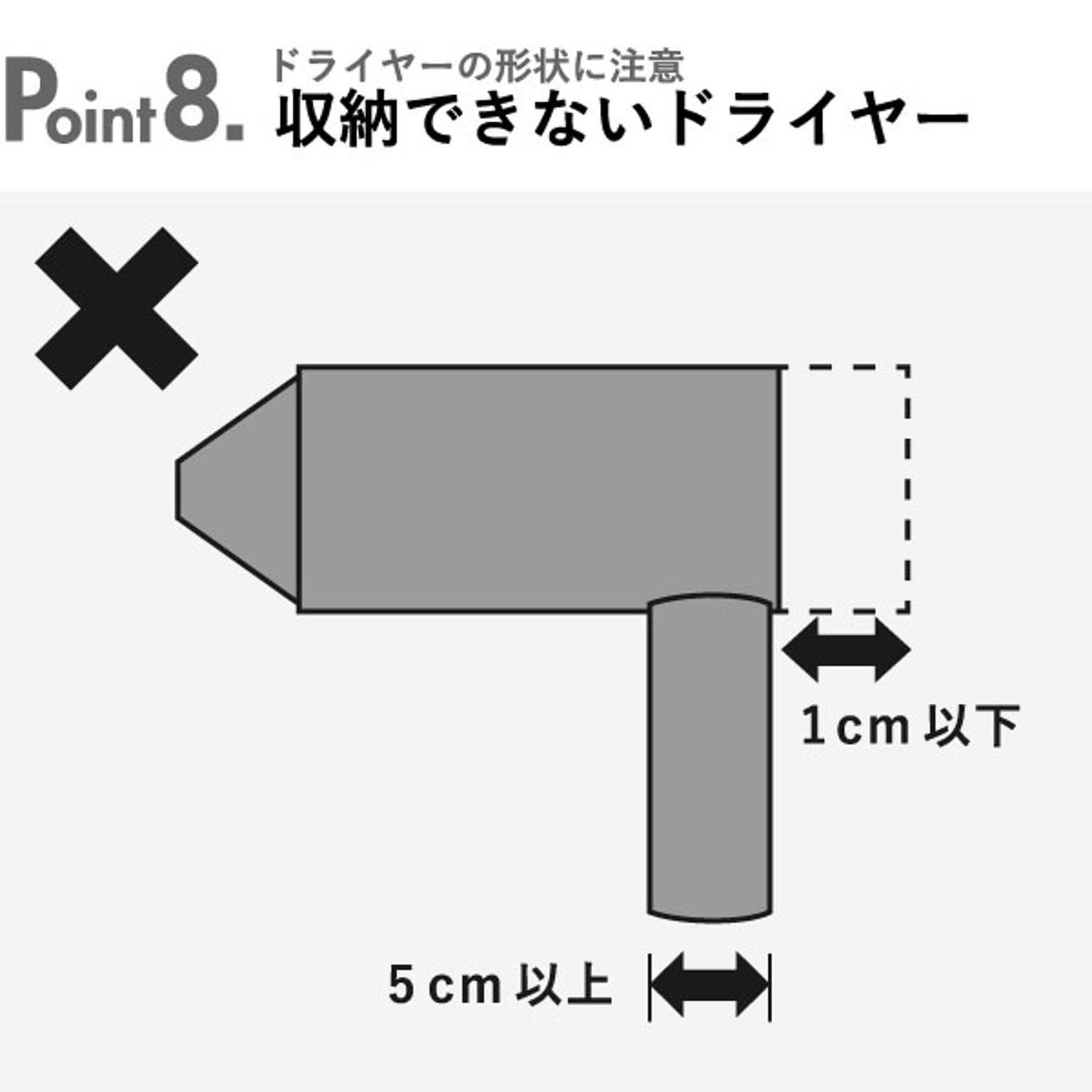 ドライヤー収納