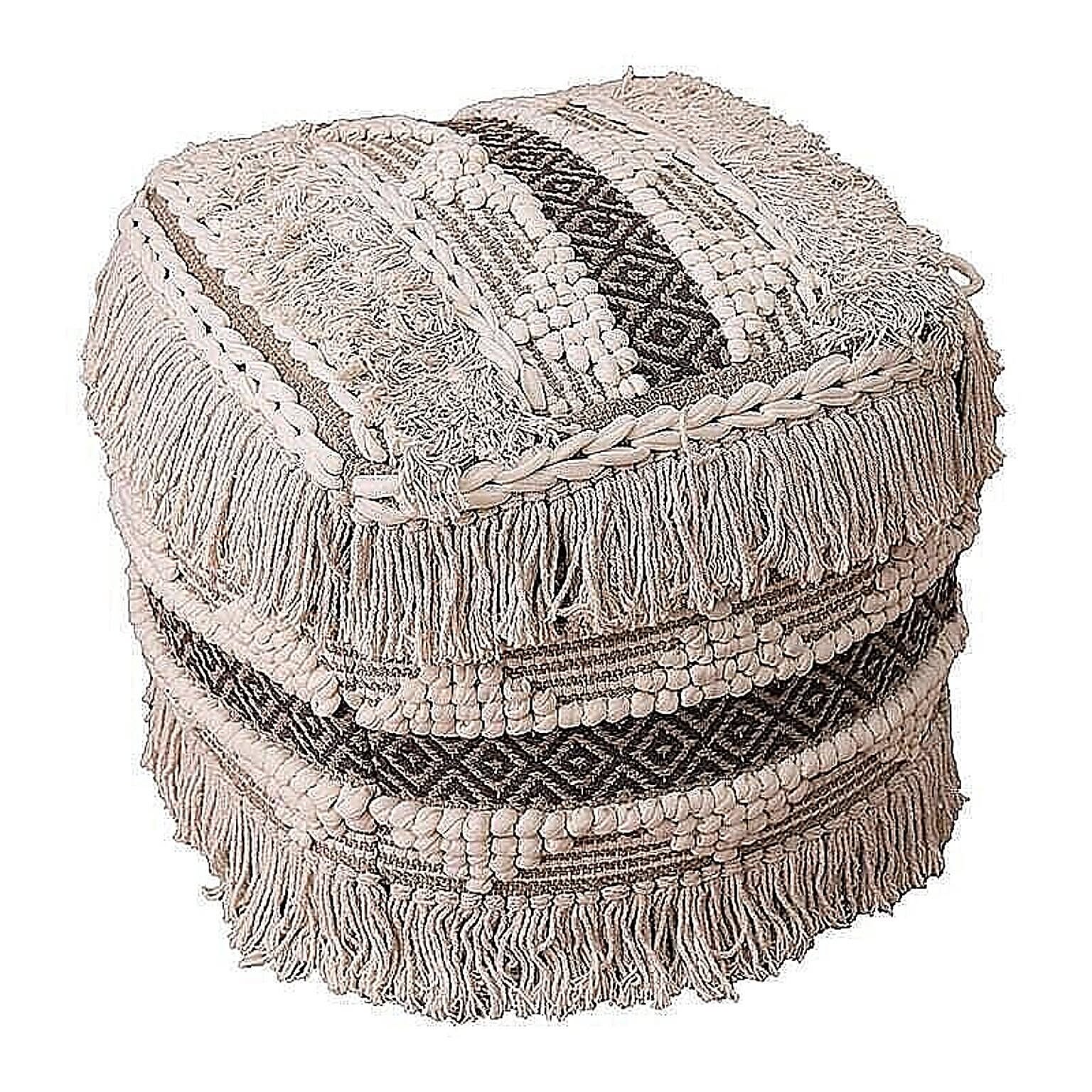 萩原 / インド製手織りスツール ビアヘロ