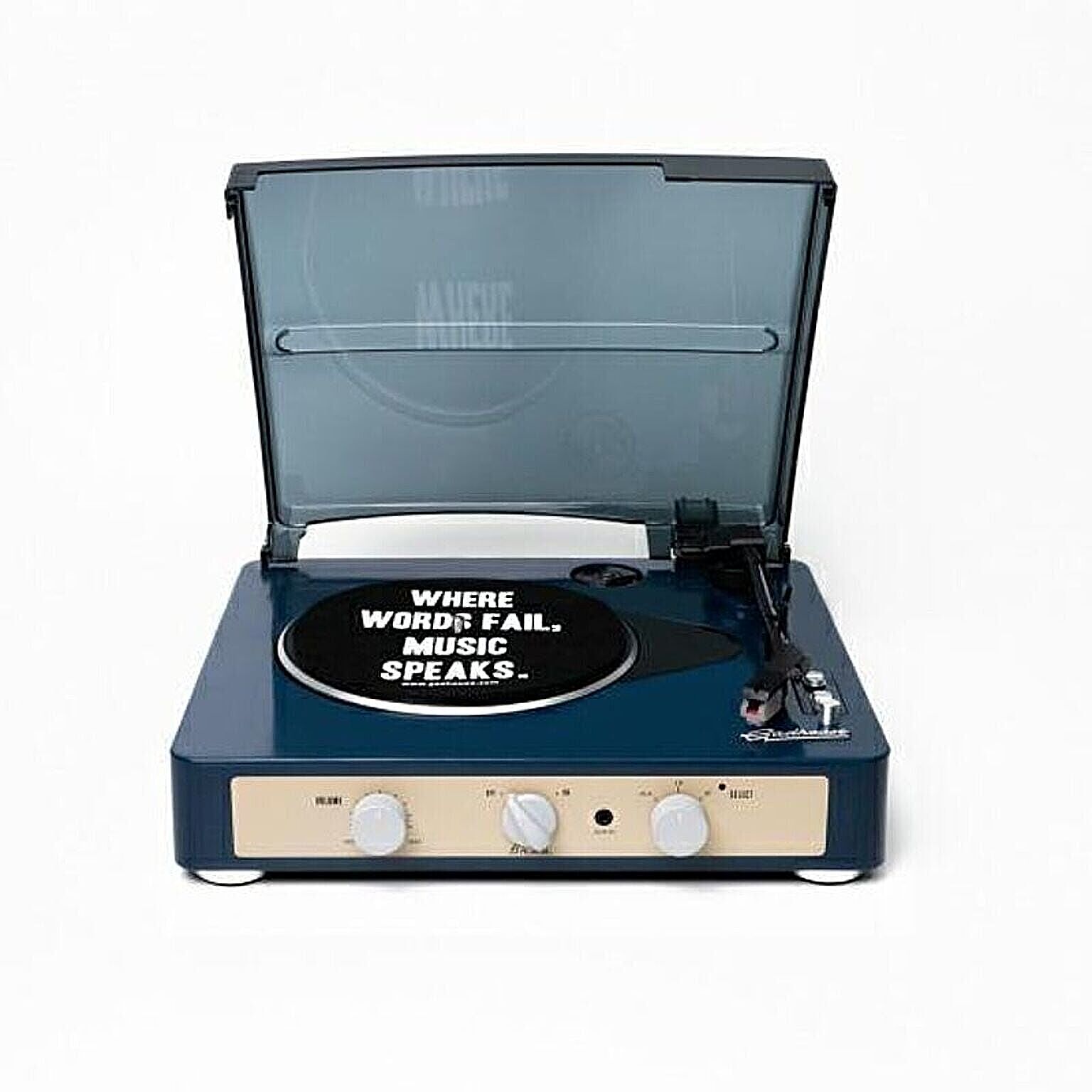 Brad Retro record player ブラッド レトロレコードプレーヤー GAD001 ターンテーブル/スピーカー内蔵/78回転対応/SP版対応/ベルトドライブ/Bluetooth