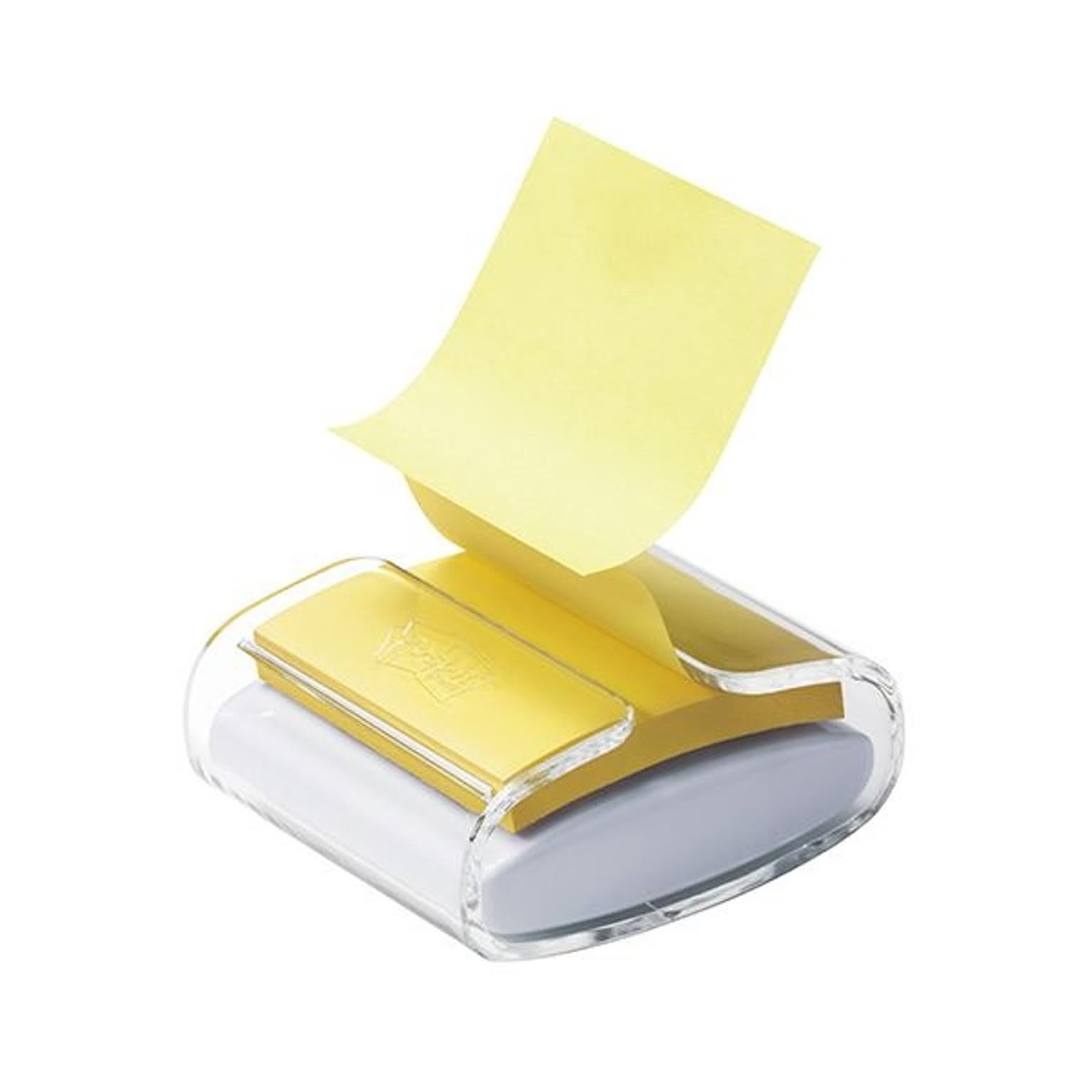 (まとめ) 3M ポスト・イット強粘着ポップアップノート ディスペンサー 75×75mm イエロー（リフィル1冊付） WD330WHY1