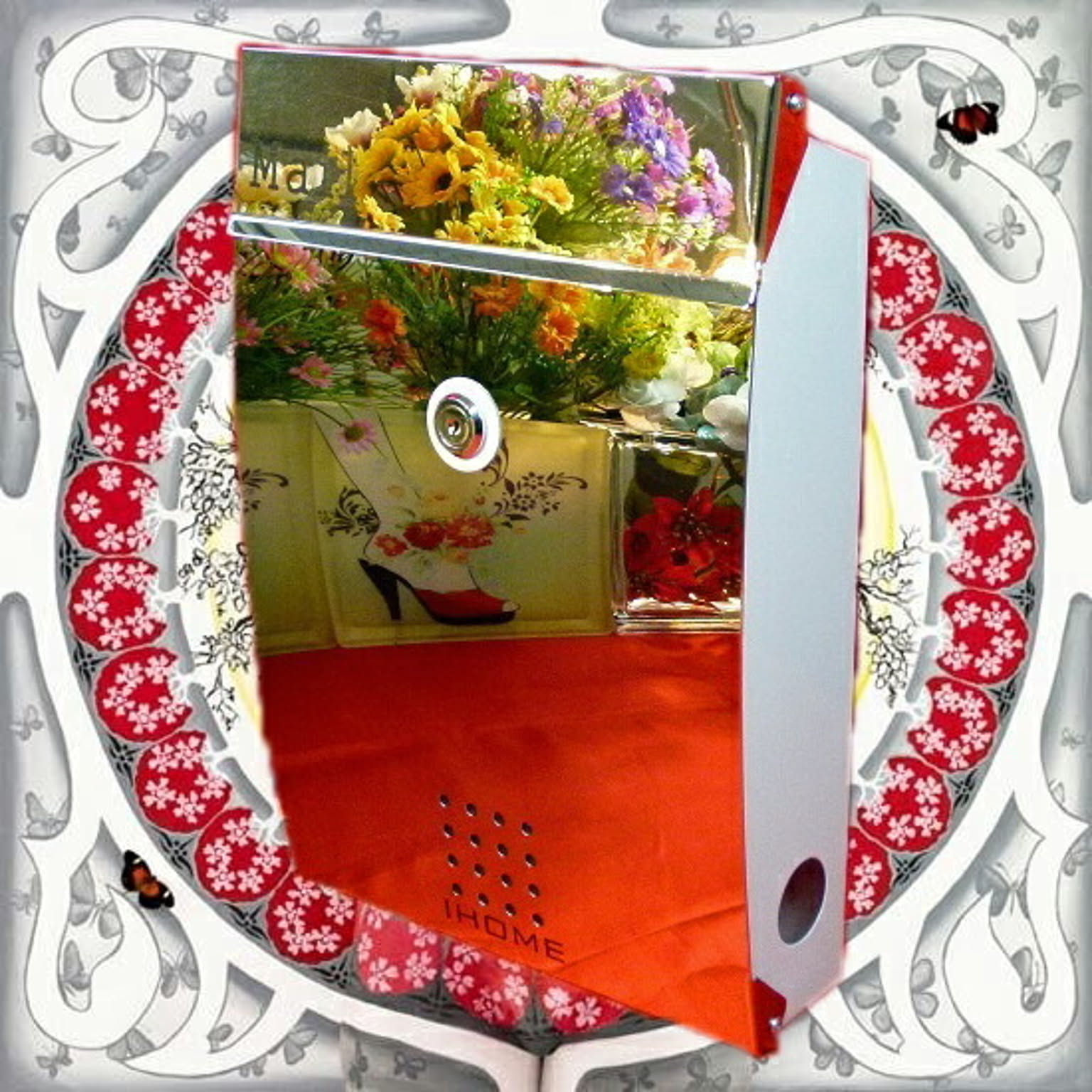 郵便ポスト 郵便受け 激安メールボックス壁掛けおしゃれなチタン鏡面シルバー色ポスト 通販 家具とインテリアの通販【RoomClip