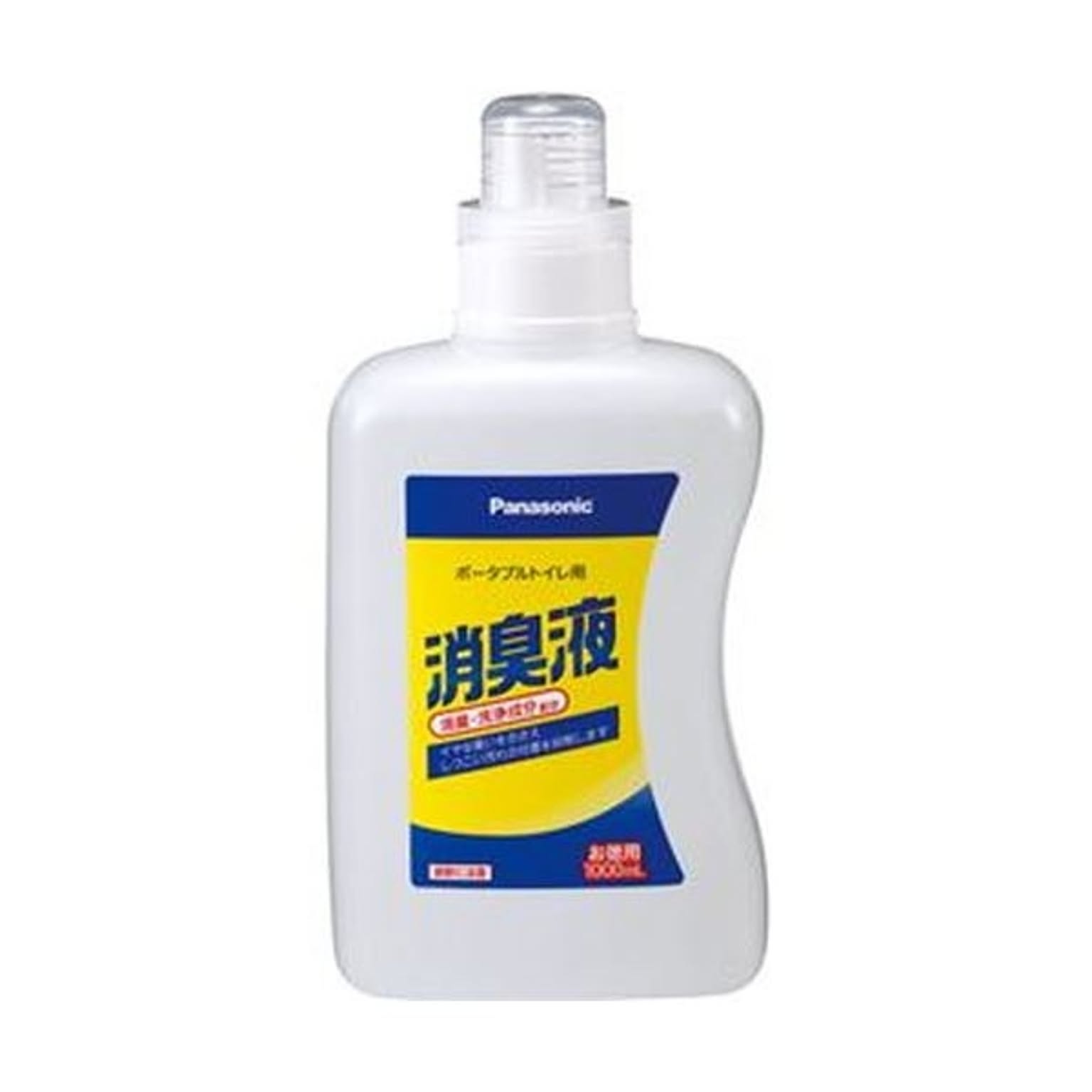 （まとめ）パナソニック エイジフリーポータブルトイレ用消臭液 無色タイプ 1000ml VALTBL1LM 1本【×10セット】