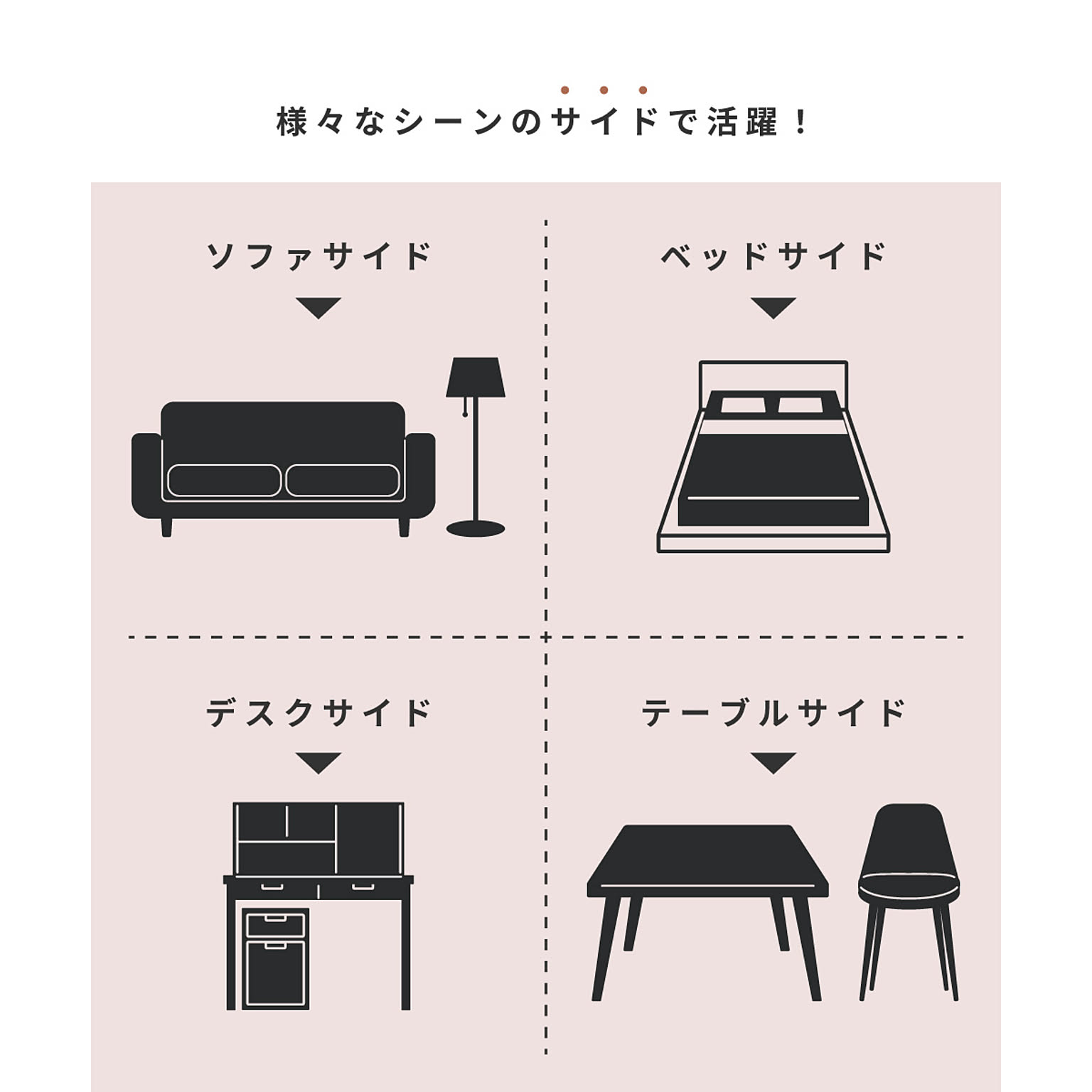 サイドテーブル・ナイトテーブル