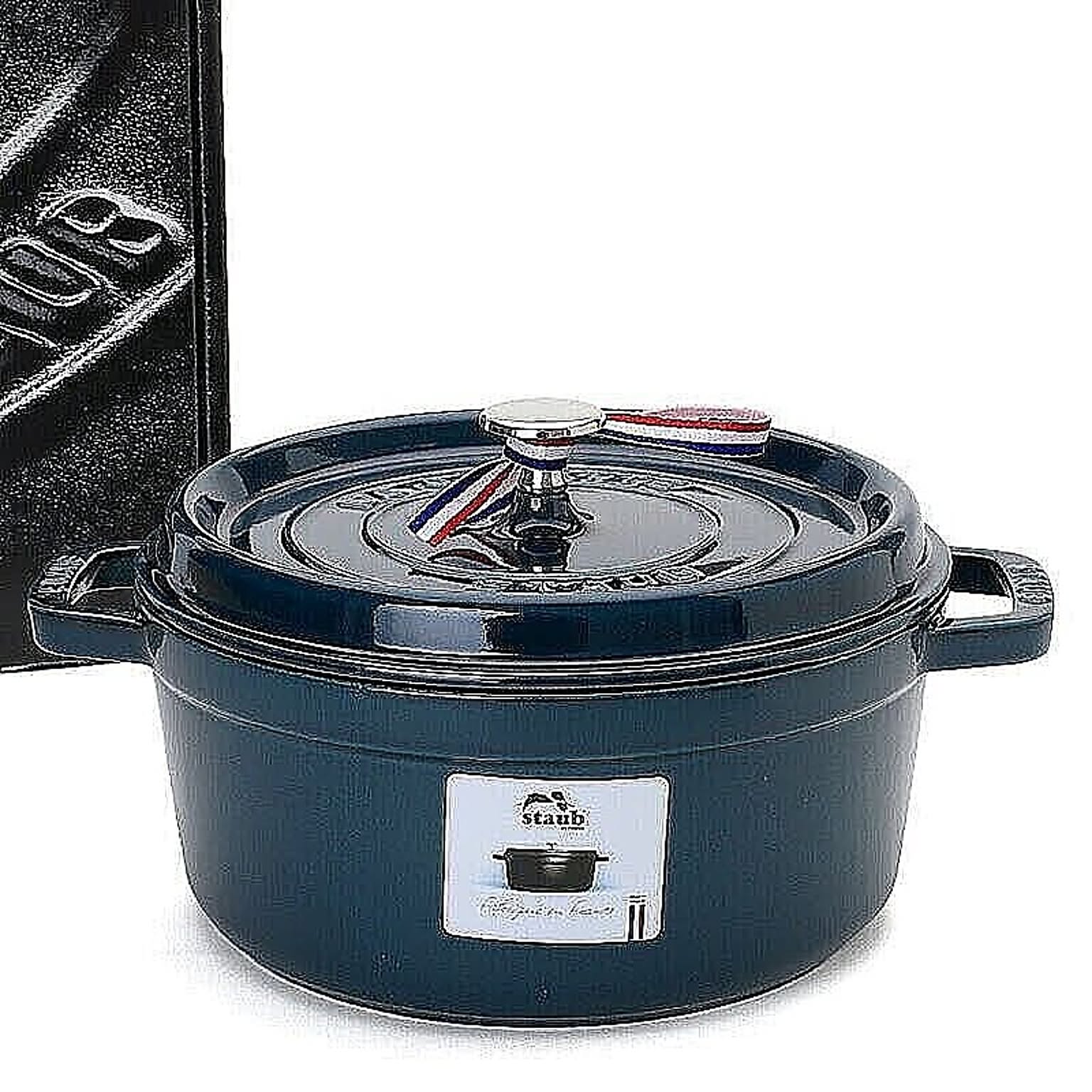 staub 新品未使用　3.8L ストウブ ココットラウンド  24cm