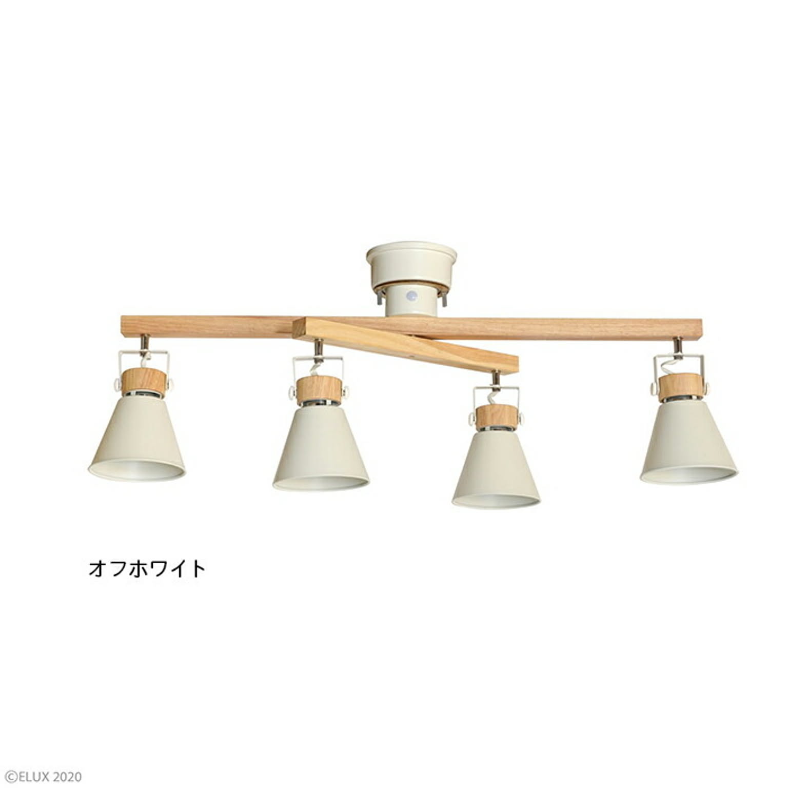 照明 電球なし SLIDER スライダー 4灯 シーリング スポットライト LC10798 幅94x奥行15x高さ40mm エルックス
