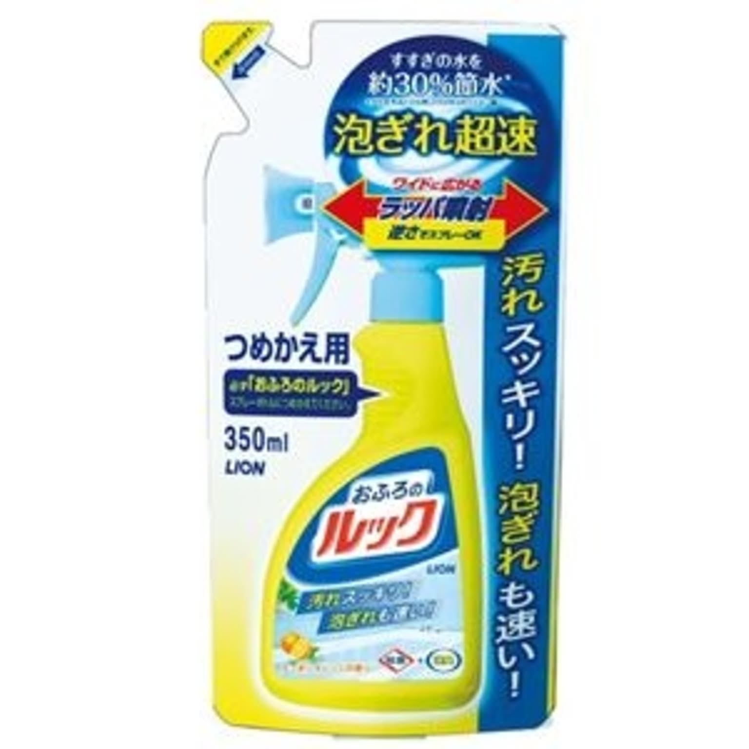 (まとめ) ライオン おふろのルック スプレー 詰替用 350ml 1個 【×20セット】