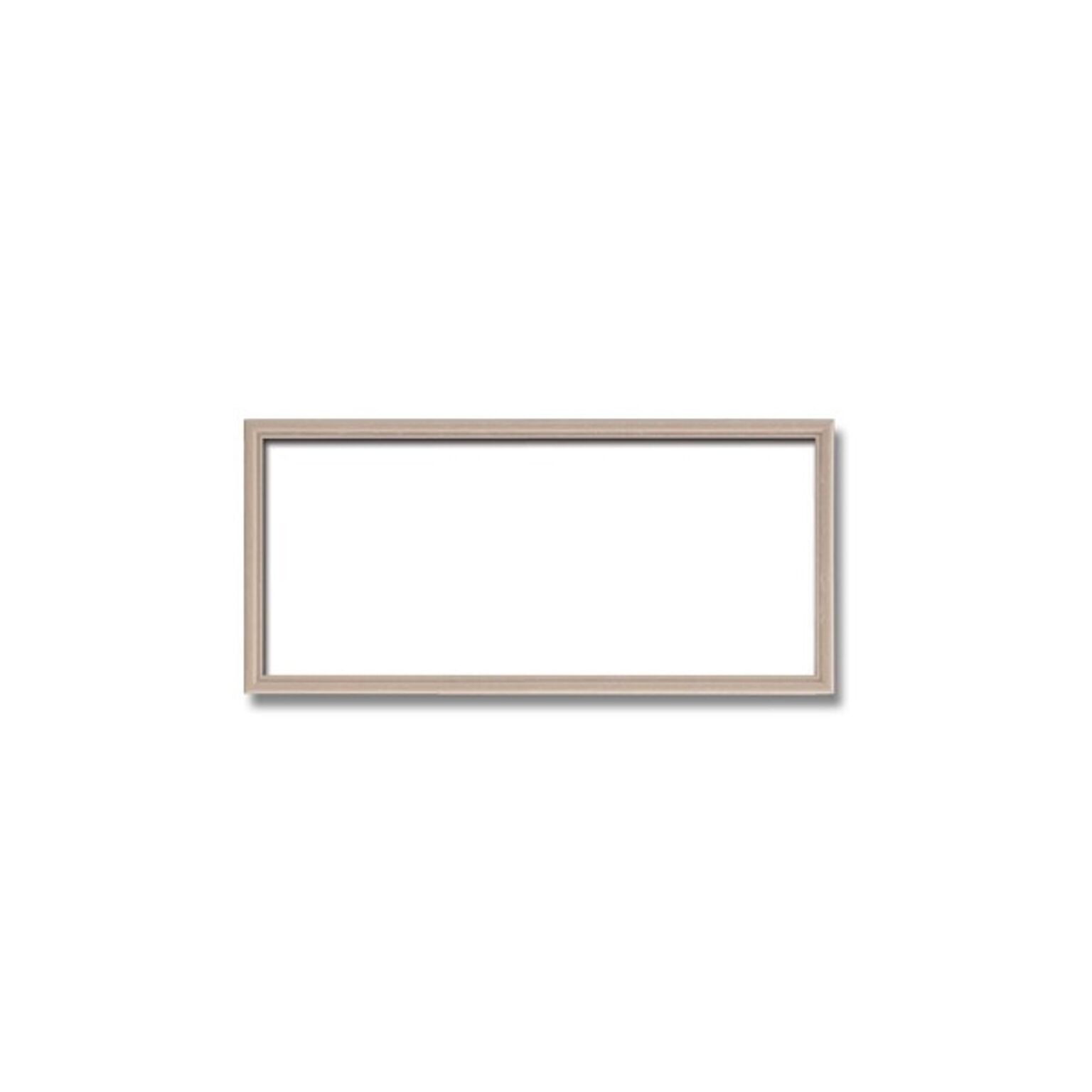 【長方形額】木製額 縦横兼用額 カラー4色展開 ■カラー長方形額（300×150mm）ピンクベージュ