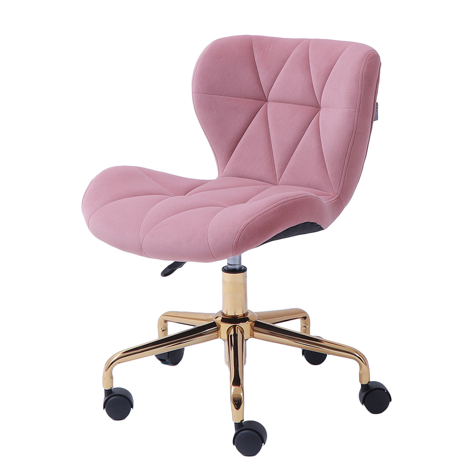 椅子　かわいい　おしゃれ　ピンク　オフィスチェア　ロマンティック　デスクチェアウレタン