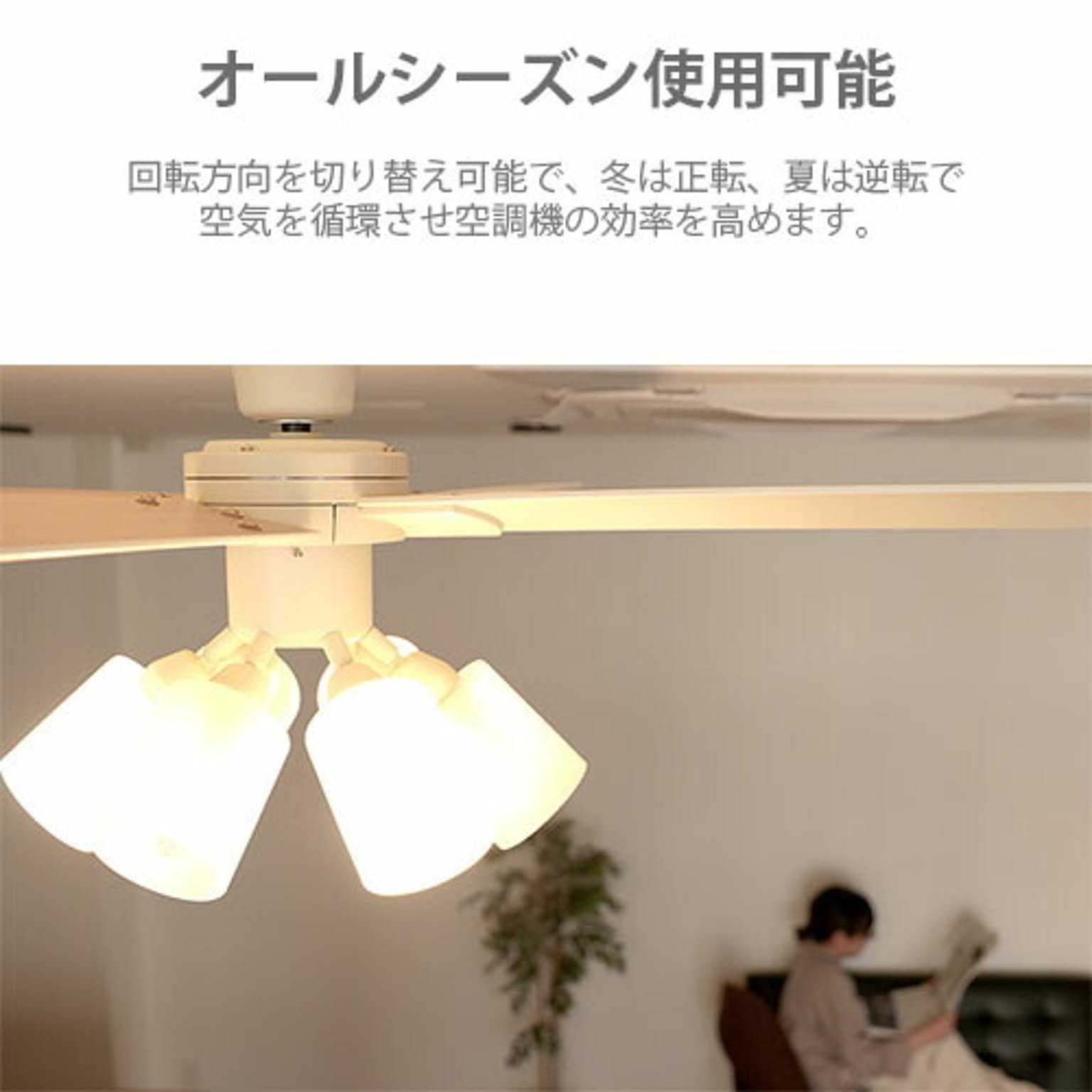 シーリングファンライト