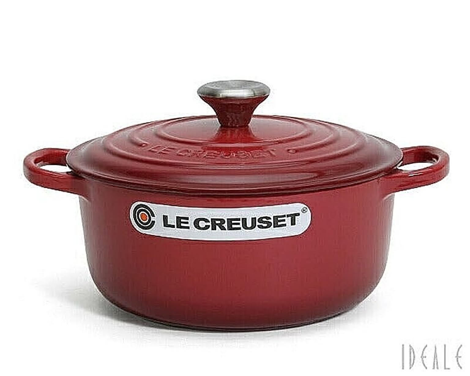 ビンテージLE CREUSET 両手鍋 希少モデル希少色バーガンディ 24cm ビンテージLE CREUSET 両手鍋 希少モデル希少色バーガンディ 24cm