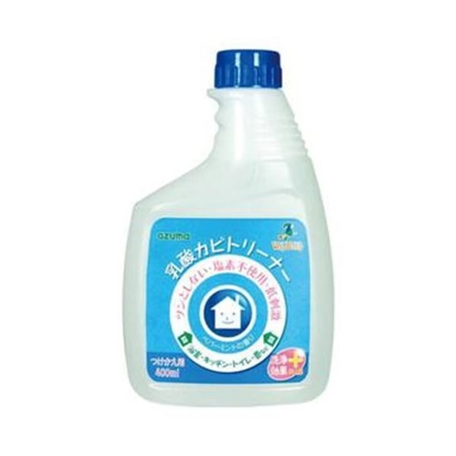 （まとめ）アズマ工業乳酸カビトリーナー洗浄効果プラス付替用 400ml 1本【×10セット】