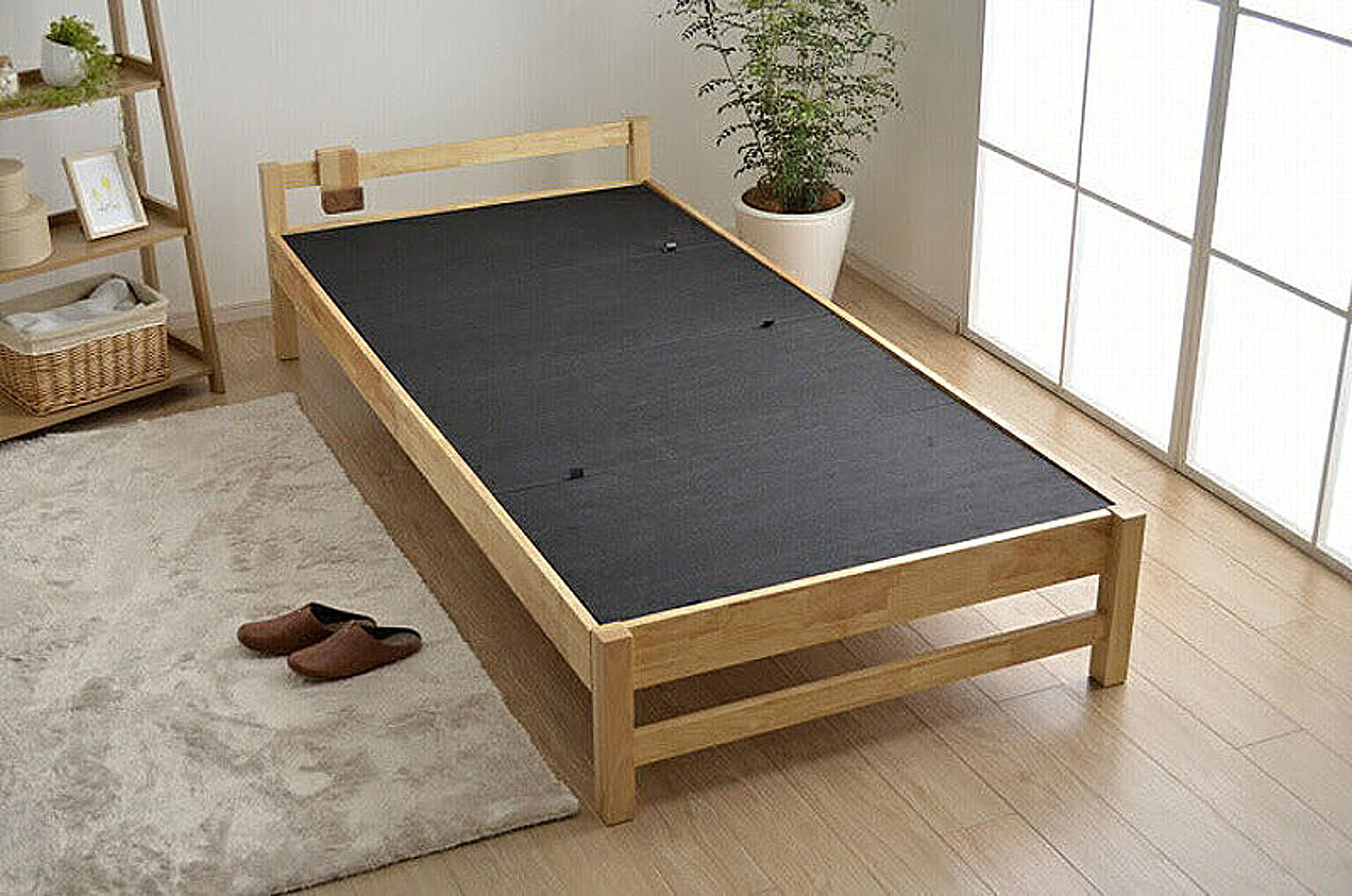 畳ベッド(フレーム) - 104×220×35cm イケヒコ / 9848033 イケヒコ・コーポレーション