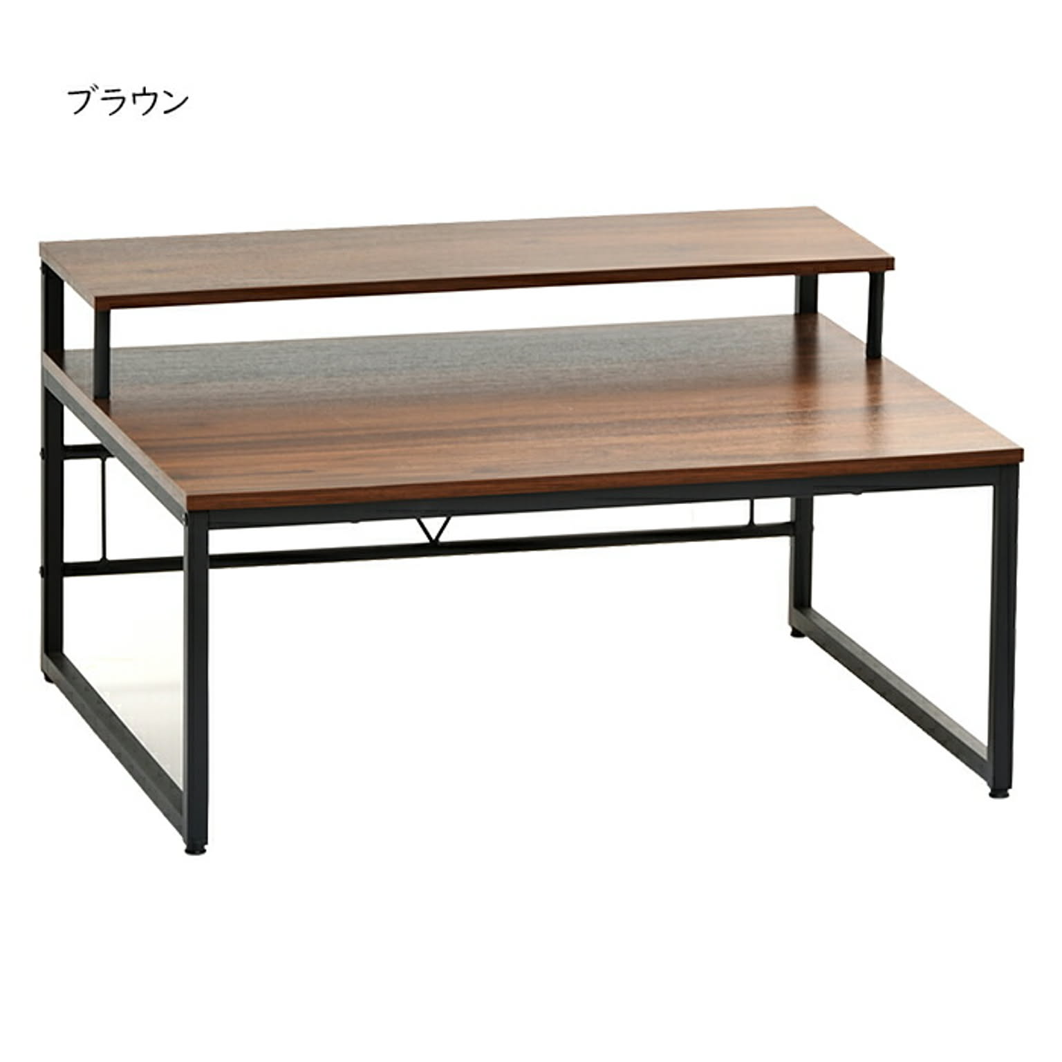 机 組立式 メラミン ローデスク ONDK0108 幅800x奥行650x高さ450mm B.Bファニシング