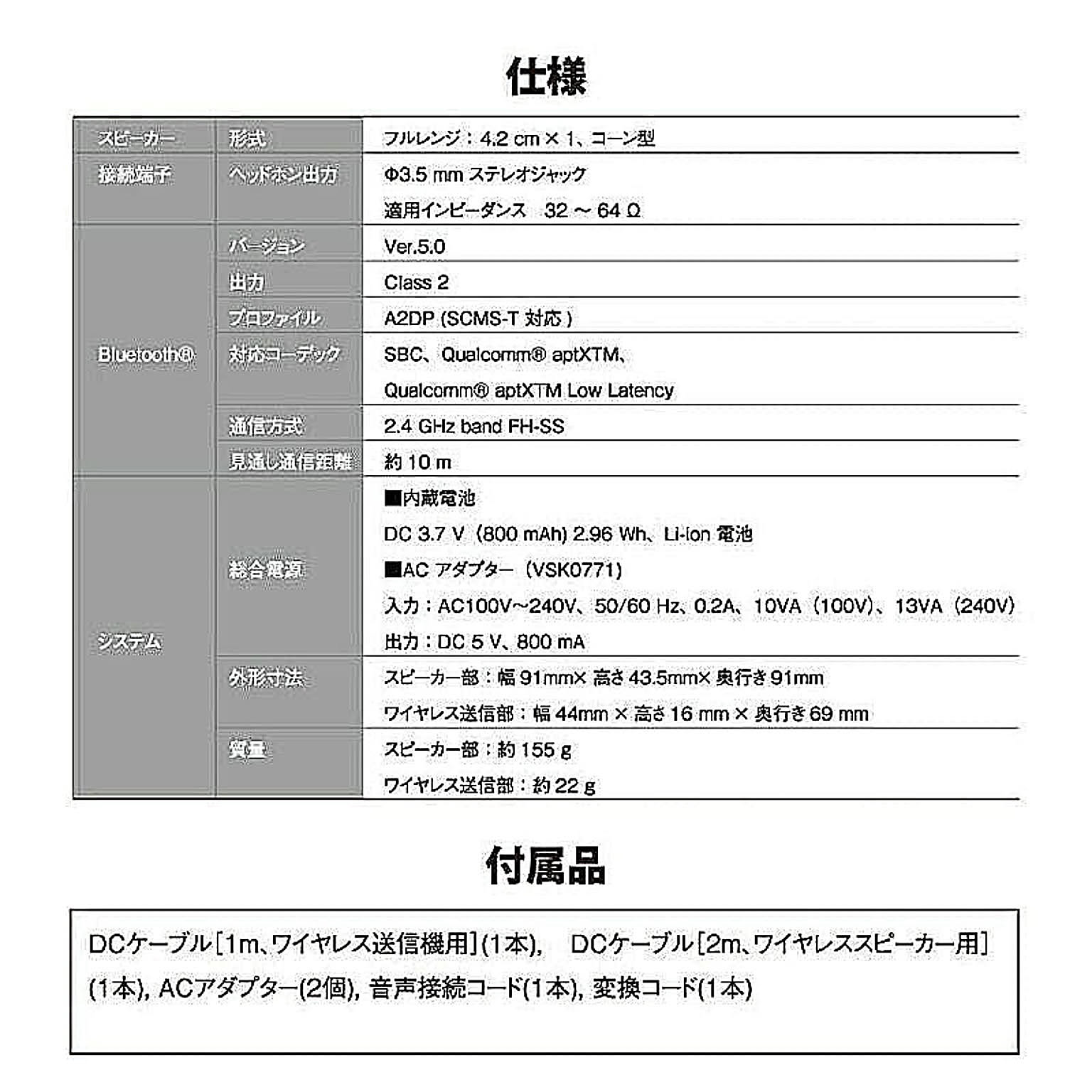 スピーカー