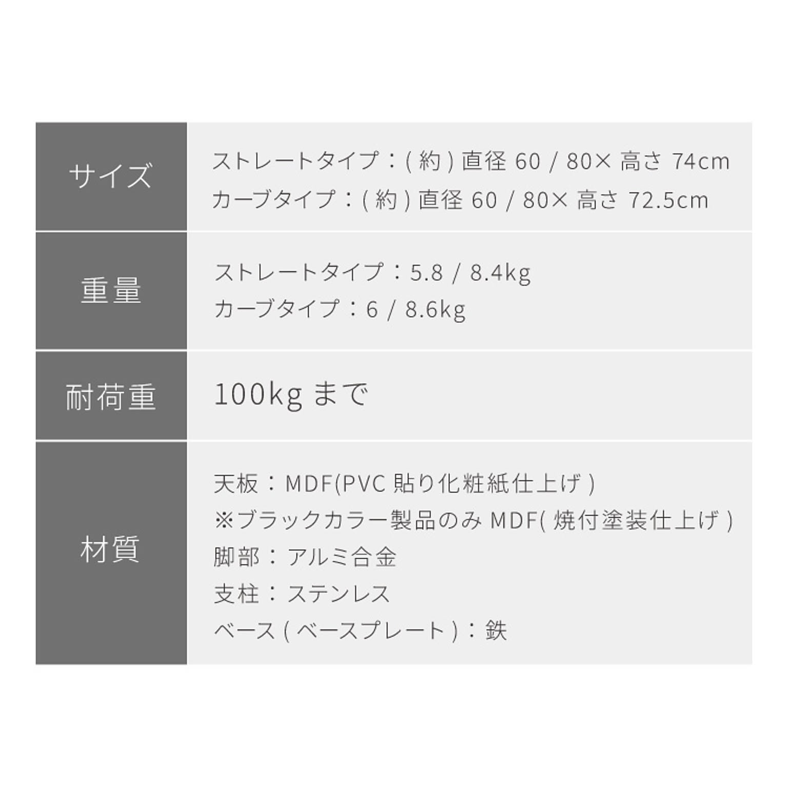 カフェテーブル・ティーテーブル