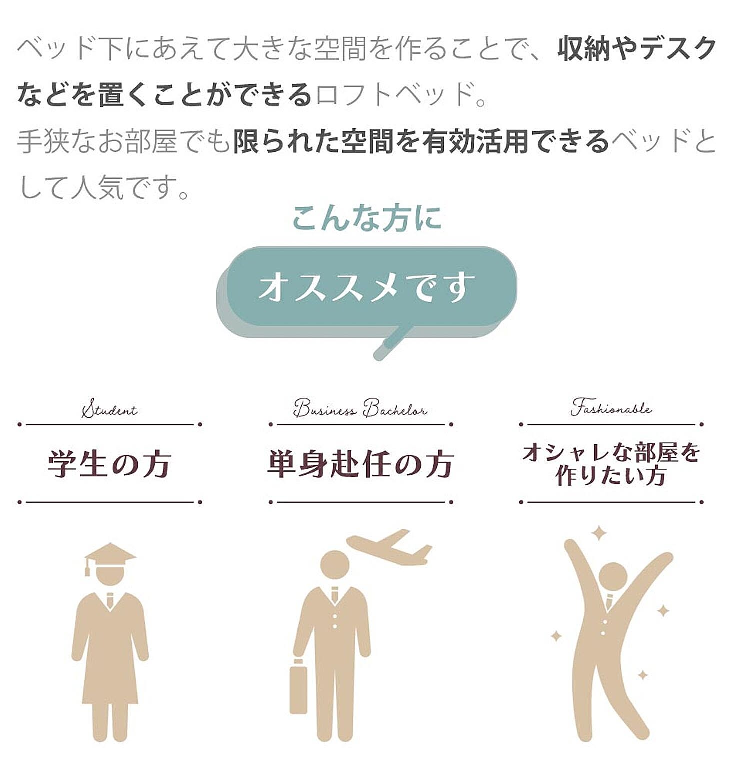ロフトベッド・システムベッド