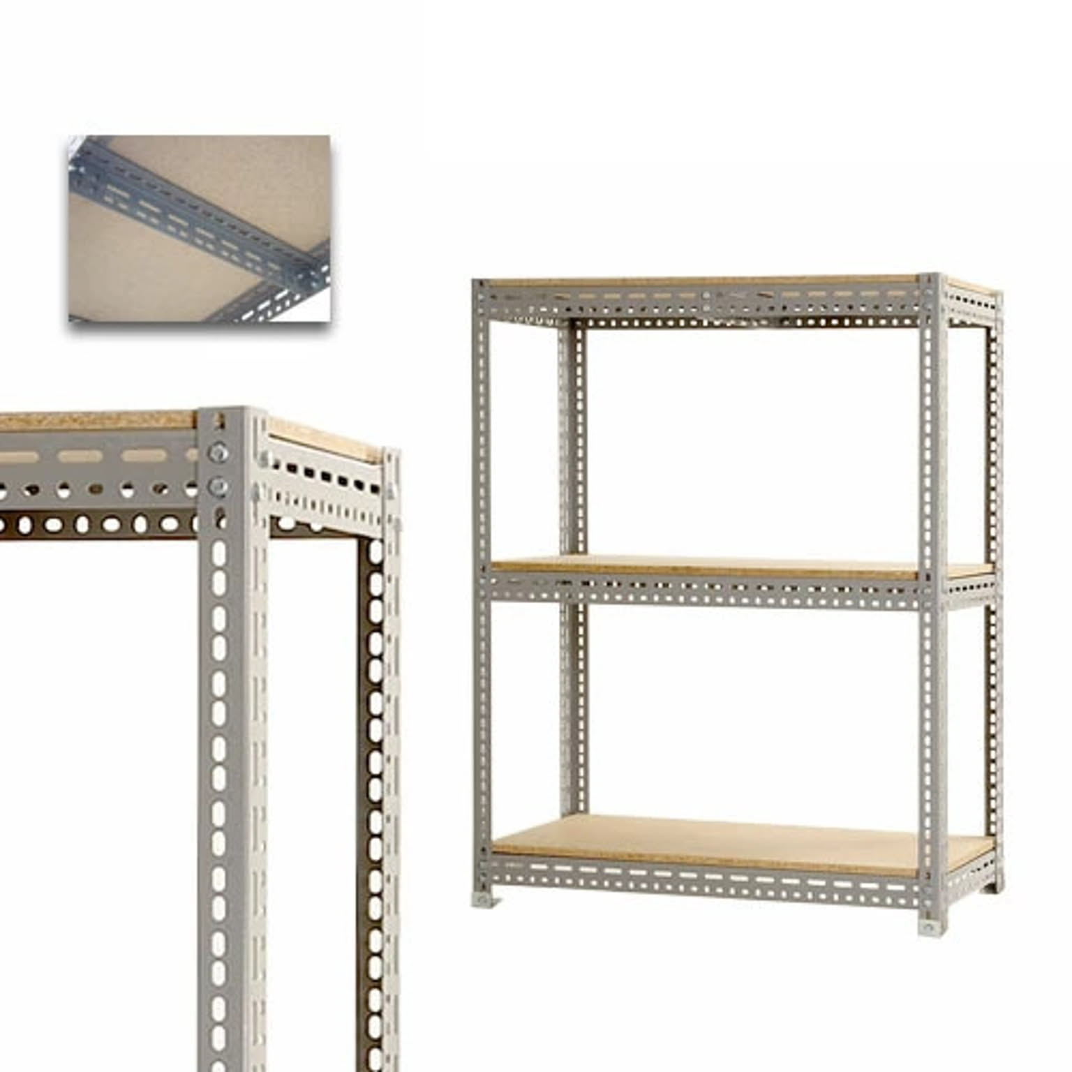 スチールラックのキタジマ ボード棚 3段 高さ90cm