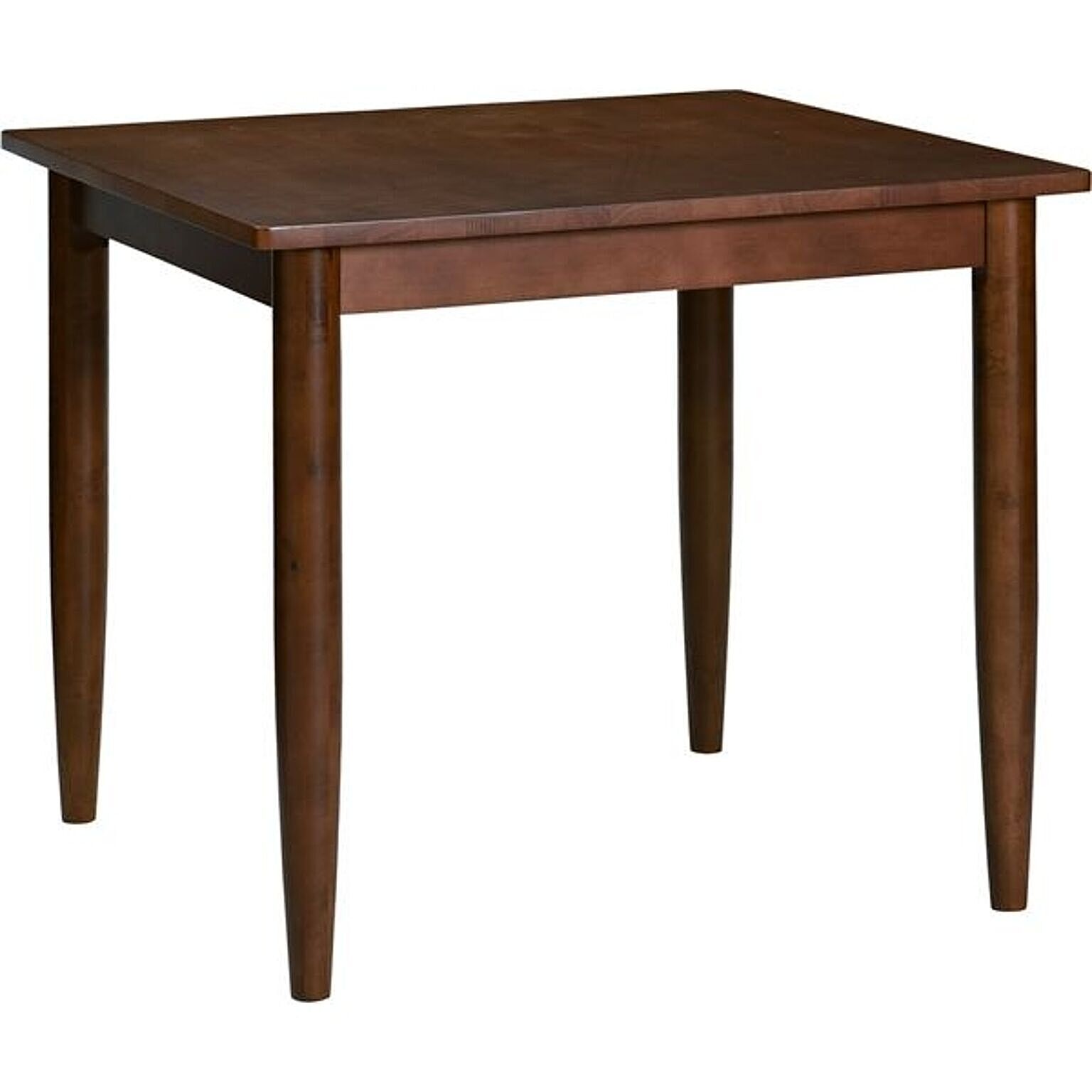 ダイニングテーブル/リビングテーブル 木製 ラバーウッド材 組立品 〔在宅ワーク〕【代引不可】