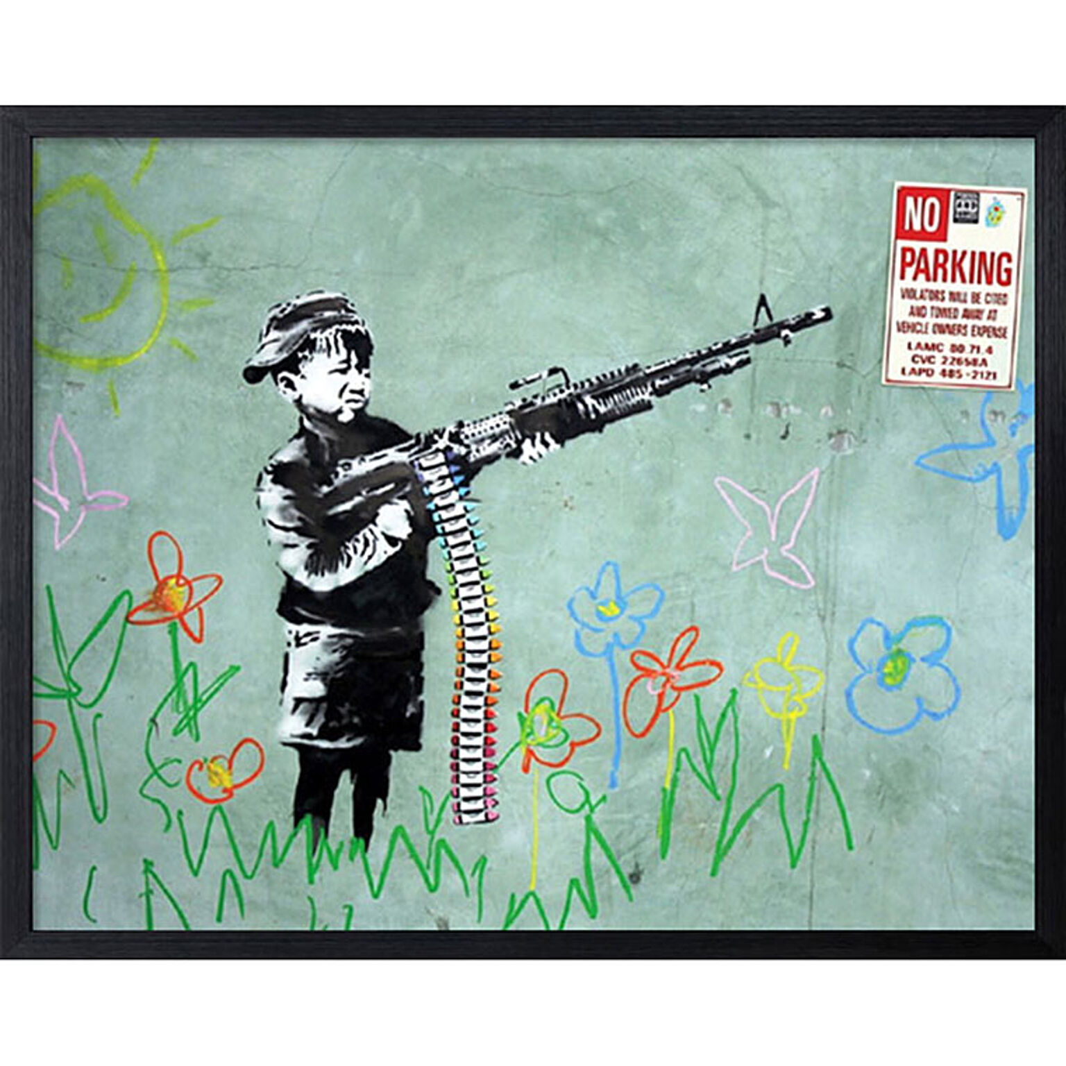 バンクシー Banksy ポスター アートパネル 絵画 インテリア アートポスター 壁掛け アートフレーム タペストリー プリントポスター デザイナー おしゃれ シンプル モダン IBA-61738