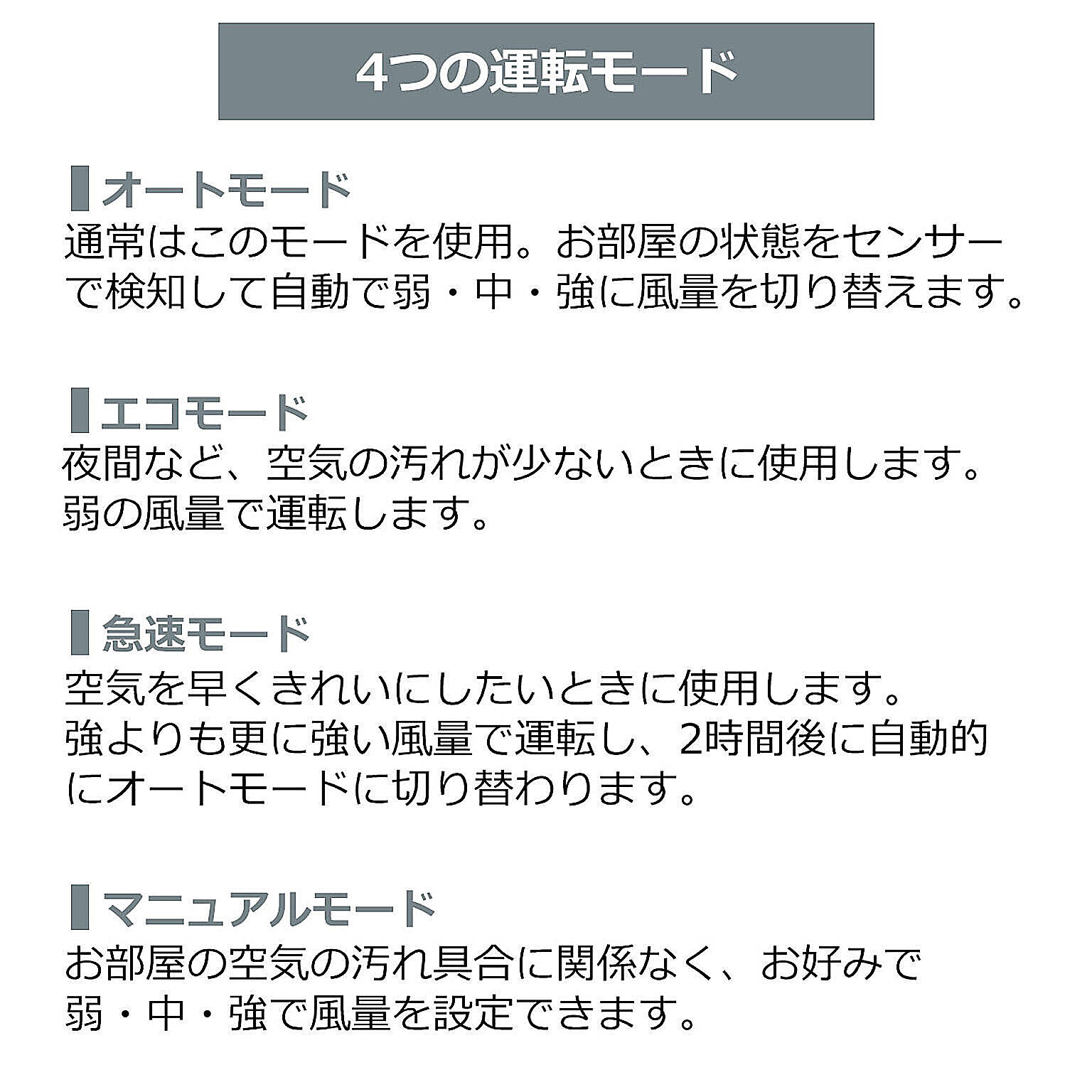 空気清浄機・除湿機