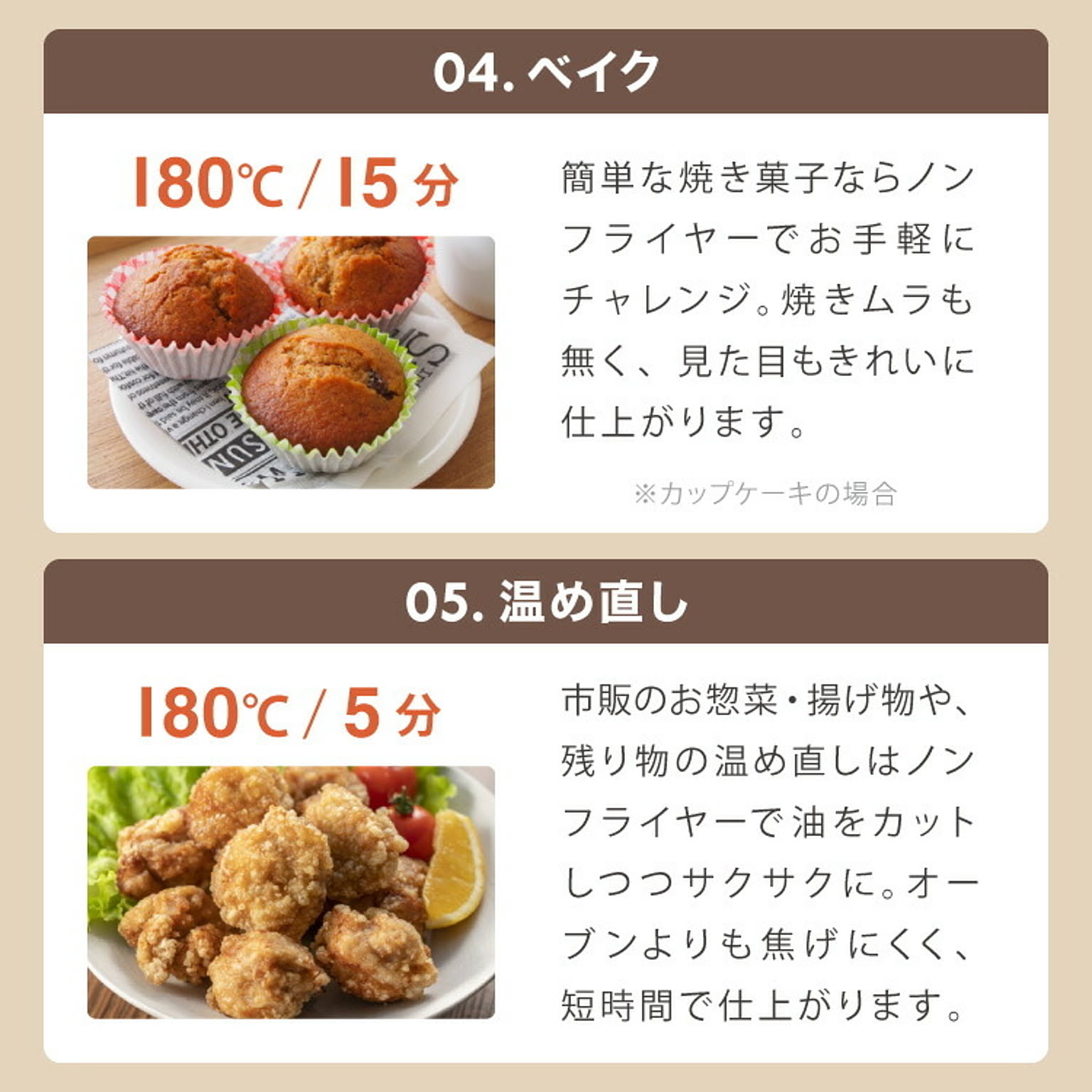 ノンフライ調理器