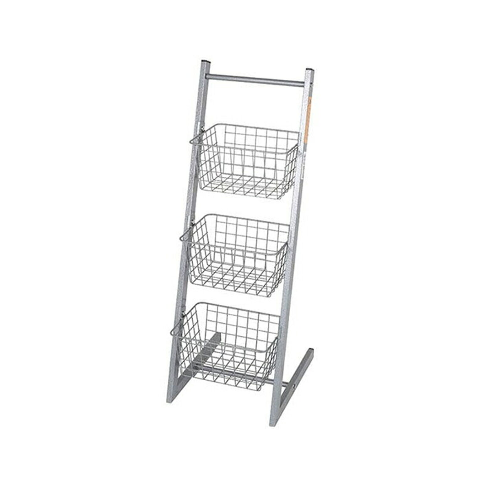 ラック 組立式 SLANTING WIRE RACK S 幅260x奥行315x高さ740mm ダルトン