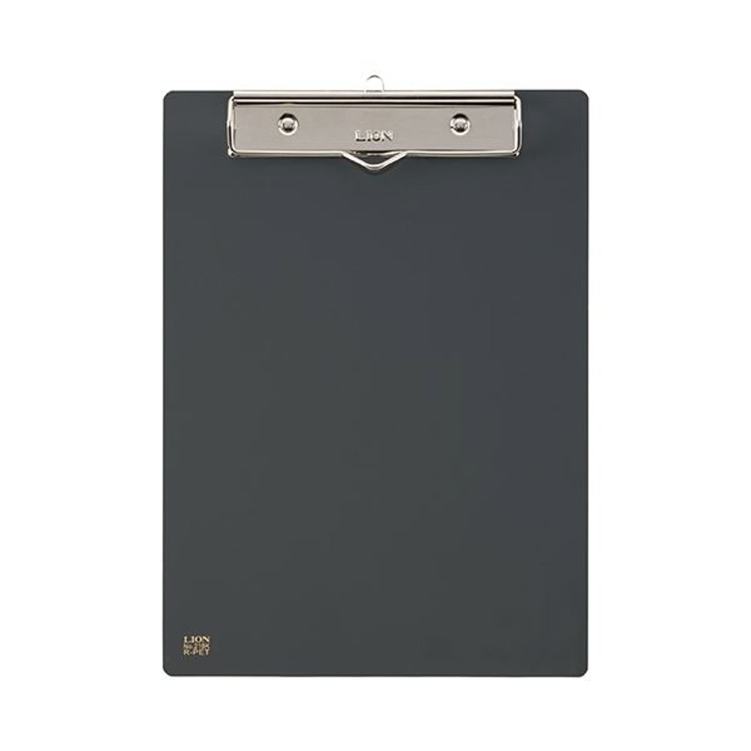 ライオン事務器 PETカラー用箋挟B5タテ ダークグレー No.210K 1枚 〔×30セット〕 ライオン事務器 PETカラー用箋挟 A4E No.220K-B ブルー