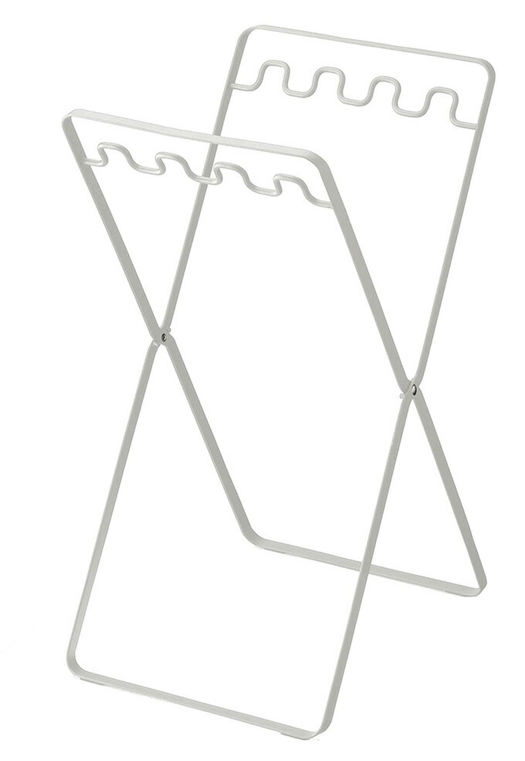 tower タワー(山崎実業) レジ袋スタンド タワー PLASTIC BAG STAND 折りたたみ ゴミ袋スタンド ごみ箱 ゴミ袋ホルダー