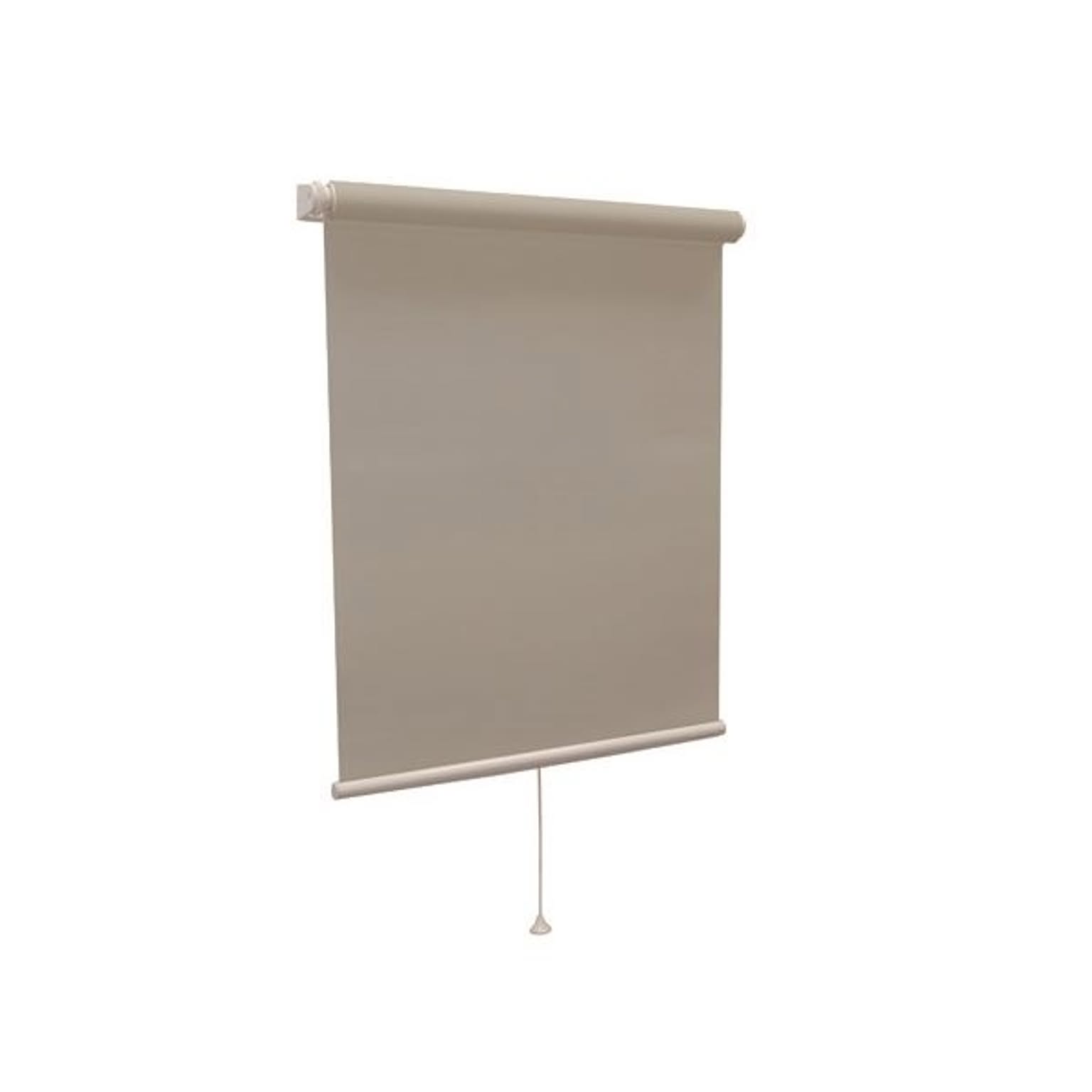モダン ロールスクリーン 【遮光2級 90cm×220cm ブラウン】 日本製 巻 