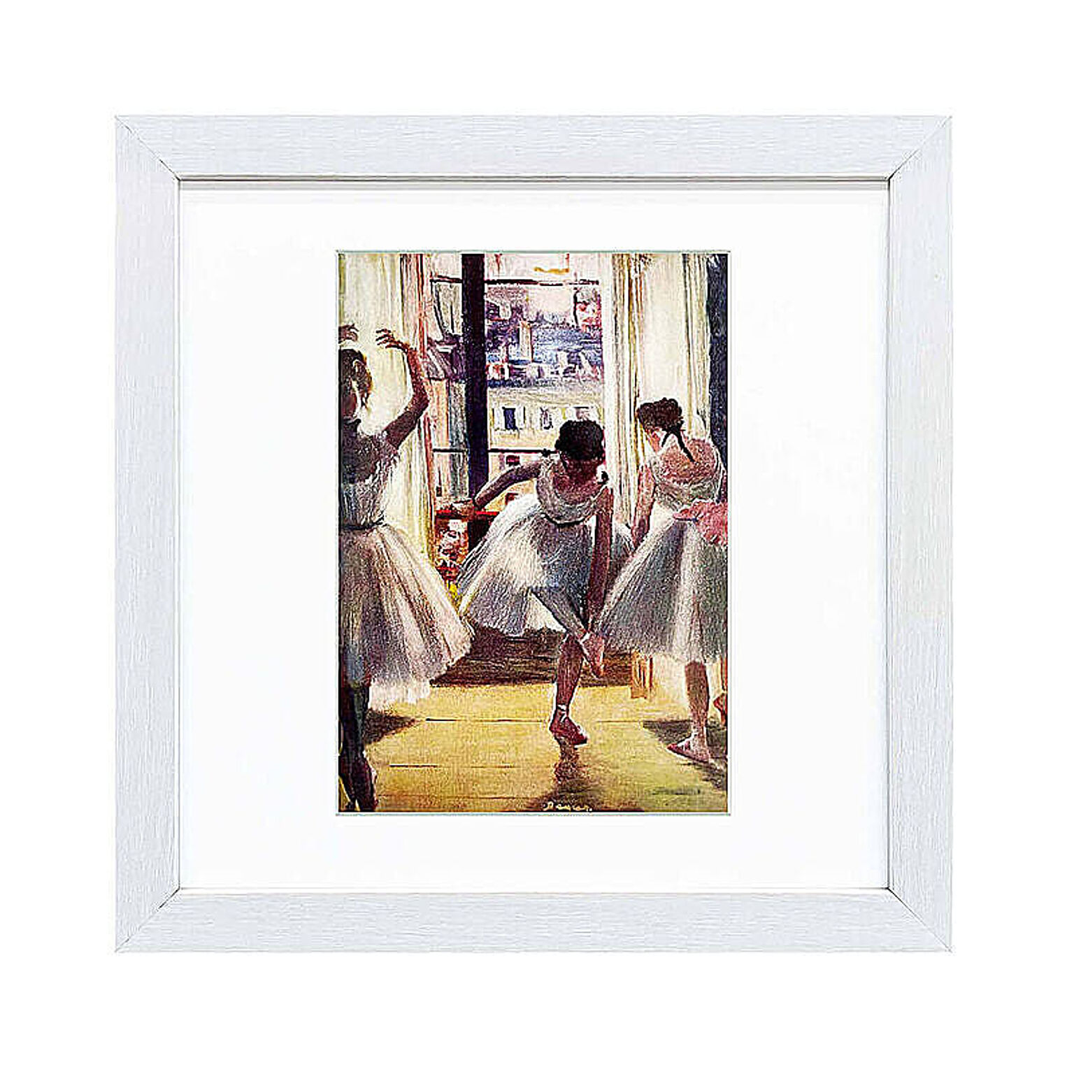 Edgar Degas（エドガー ドガ） 三人の踊子 アートポスター（フレーム付き） m11535