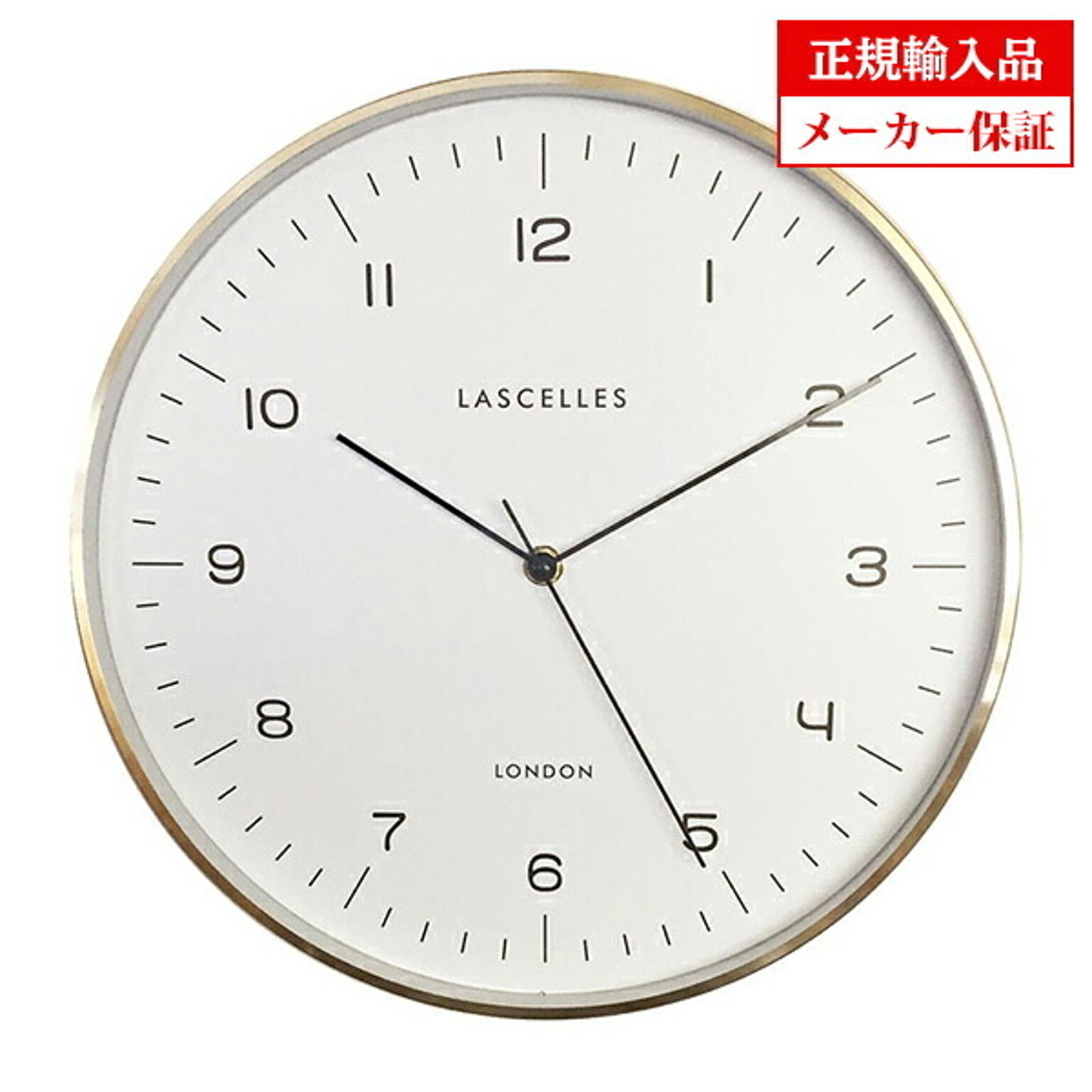 【正規輸入品】 イギリス ロジャーラッセル LC／LASC／RG／WHITE 掛け時計 Roger Lascelles Contemporary clocks コンテンポラリー クロック