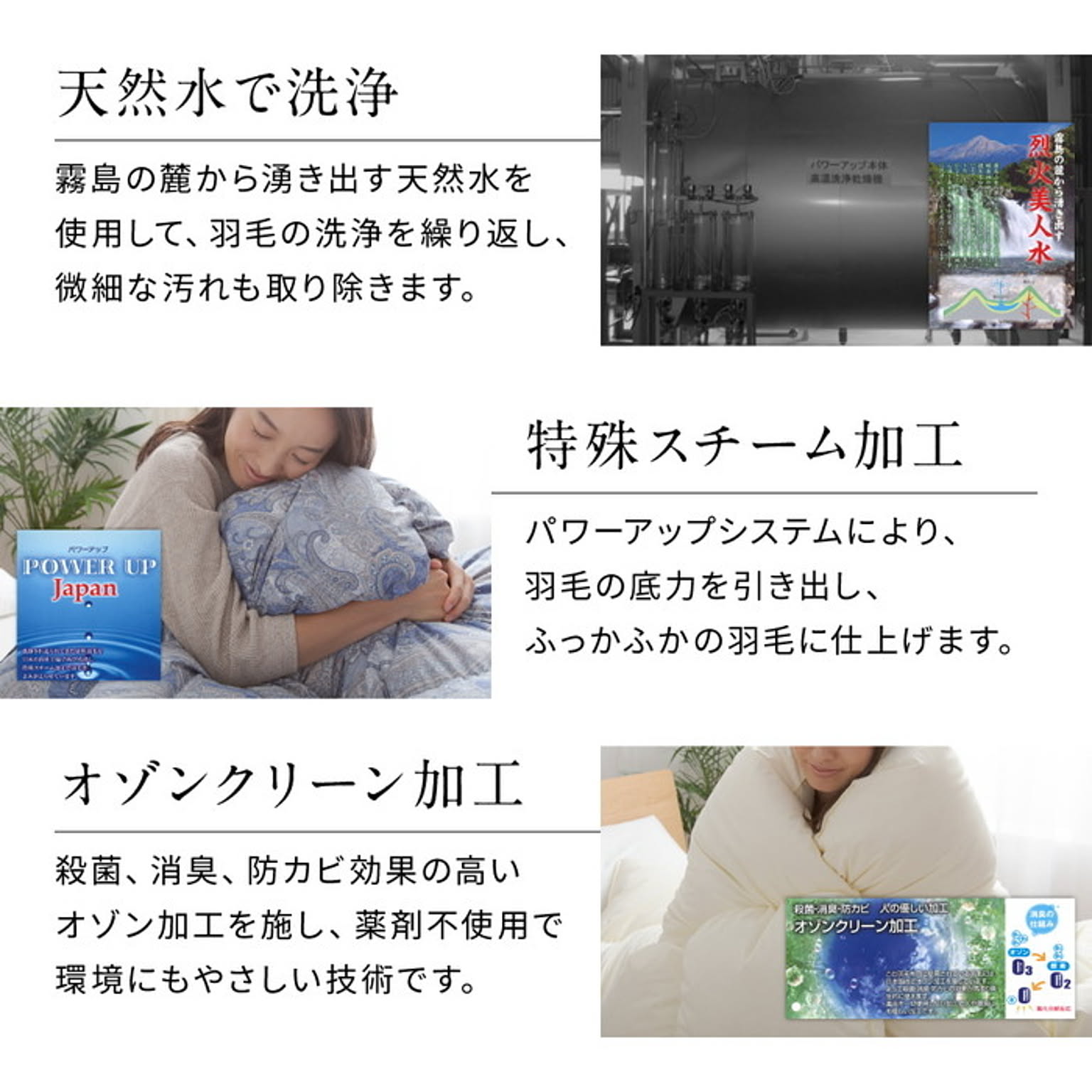 羽毛布団・羽根布団