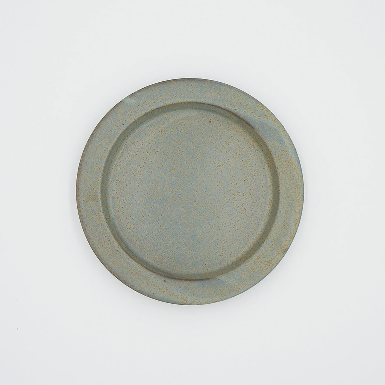 Ancient Pottery Plate S グレー