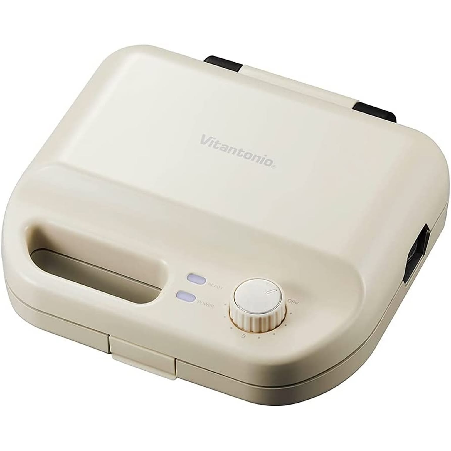 Vitantonio (ビタントニオ) VWH-50-I(アイボリー) ワッフル&ホットサンドベーカー 2種類のプレート900W