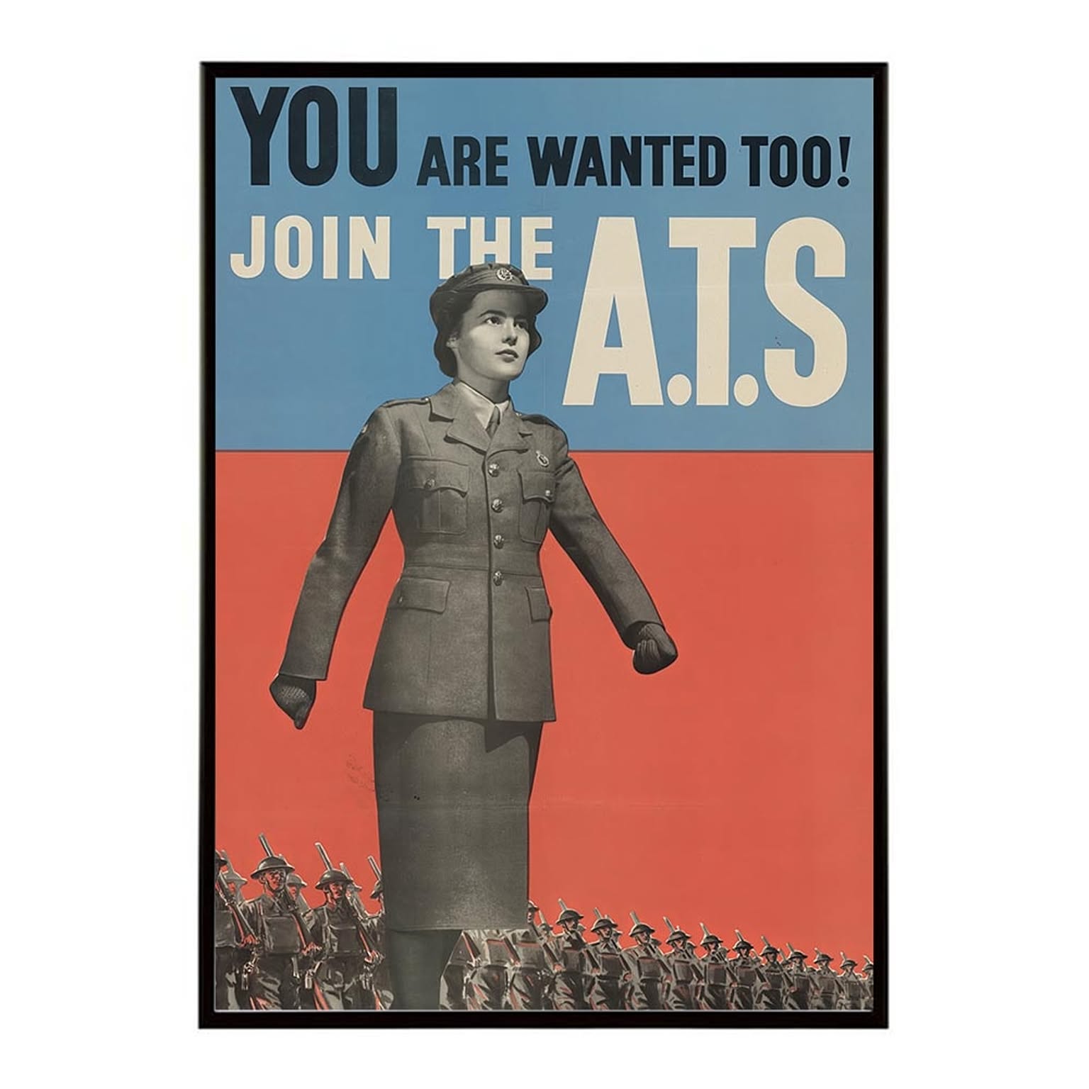EFPI You Are Wanted Too! Join the A.T.S. 超レトロ 古い 世