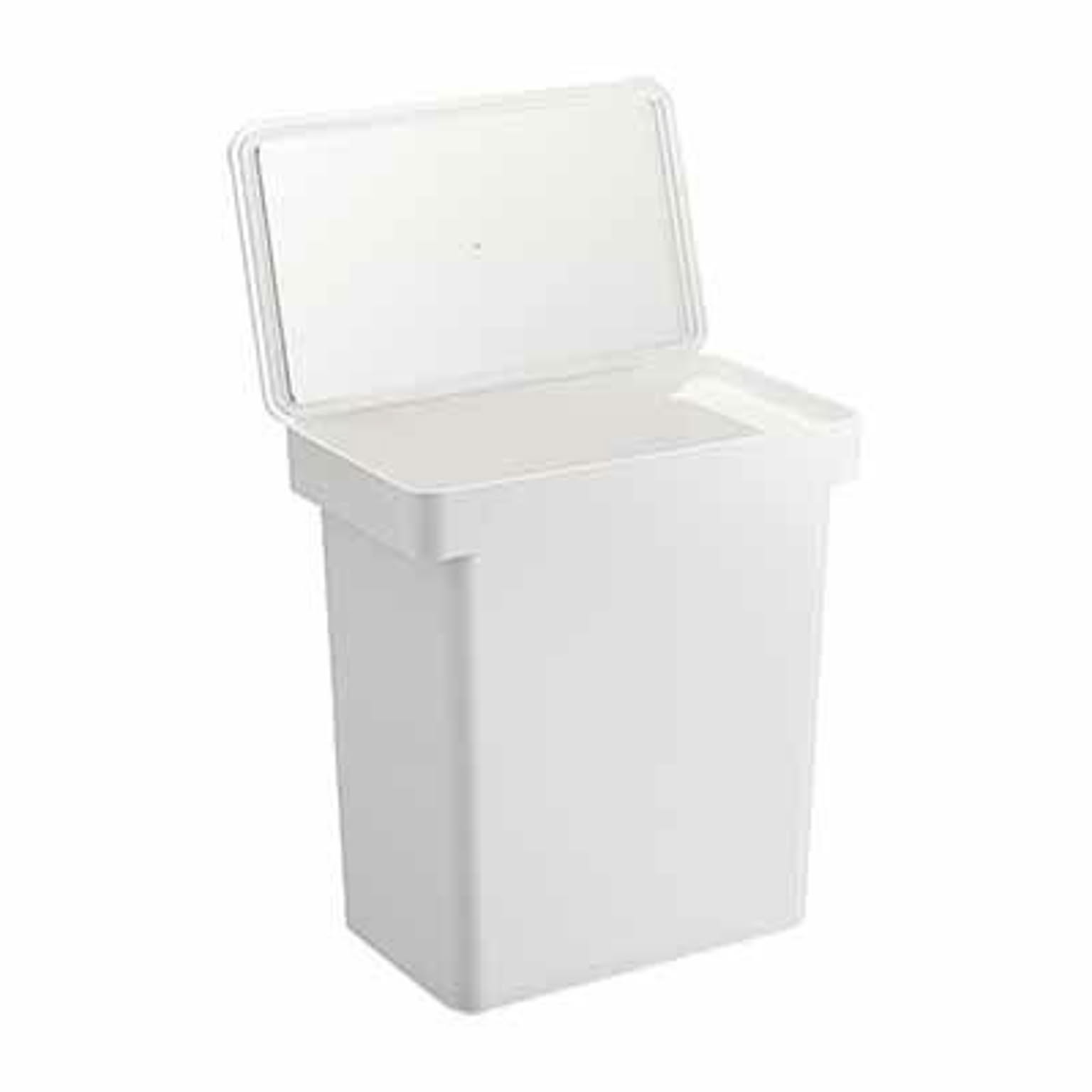 tower タワー(山崎実業) 密閉米びつ 20kg 計量カップ付 Airtight Grain Storage Box (20 kg) 密閉 米櫃 こめびつ コメ櫃 ライスストッカー キャスター付き