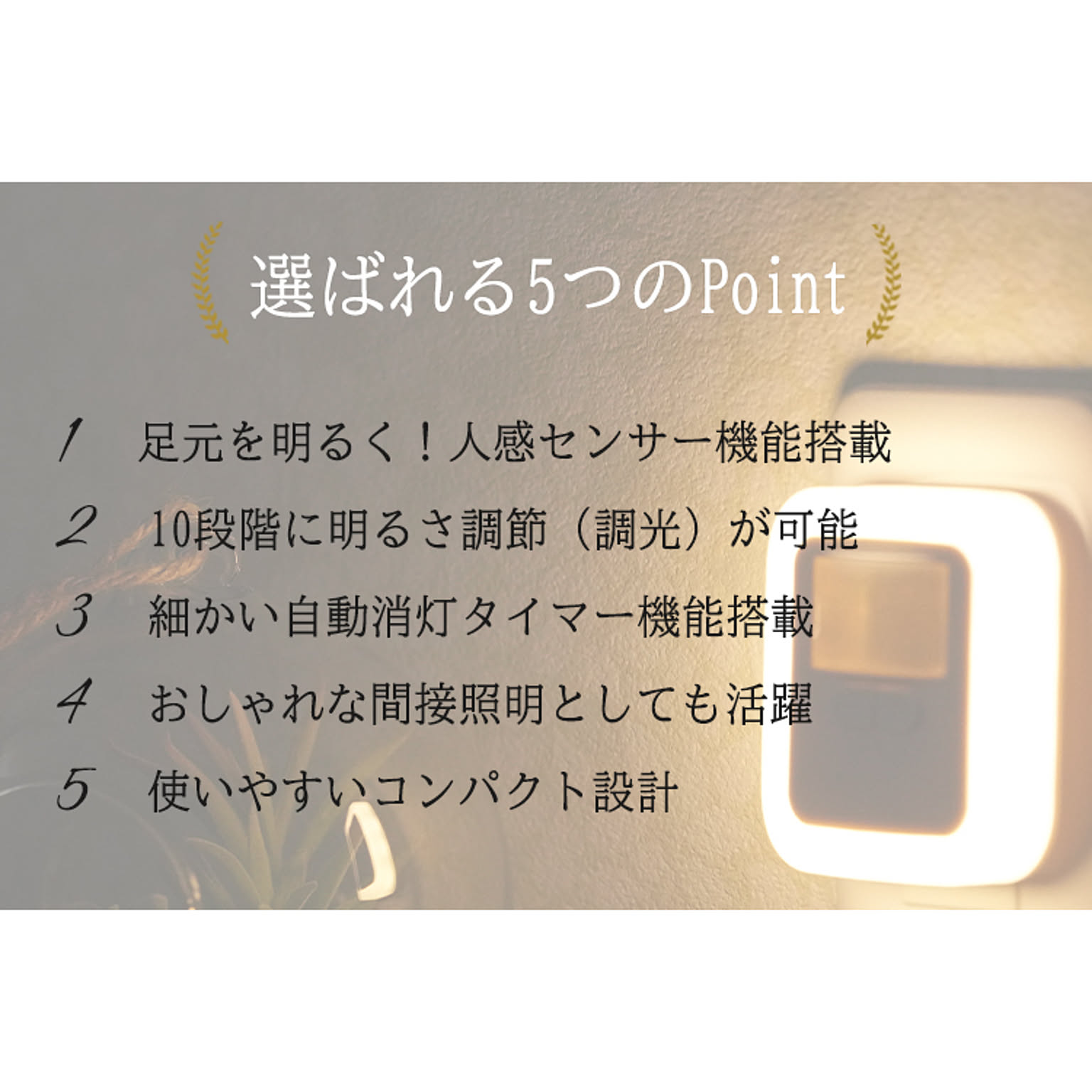 センサーライト
