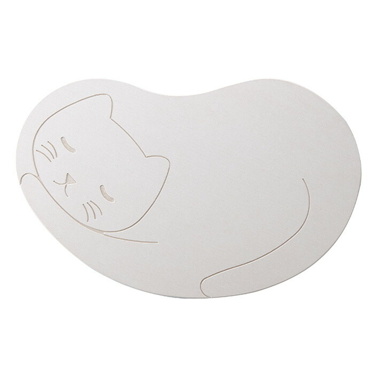 珪藻土バスマット 日本製 猫 ねこ ネコ かわいい バスマット 速乾 吸水 抗菌 猫砂 寝床 ペット ノンアスベスト なのらぼ 猫・ネコろぶマット