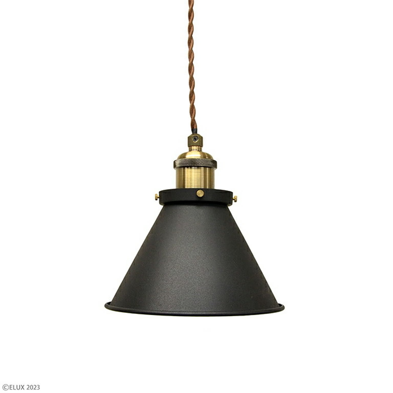 照明 電球別売 組立式 KANT Pendant カント 1灯 ペンダントライト LC11002 セードサイズ Φ180xH120mm エルックス