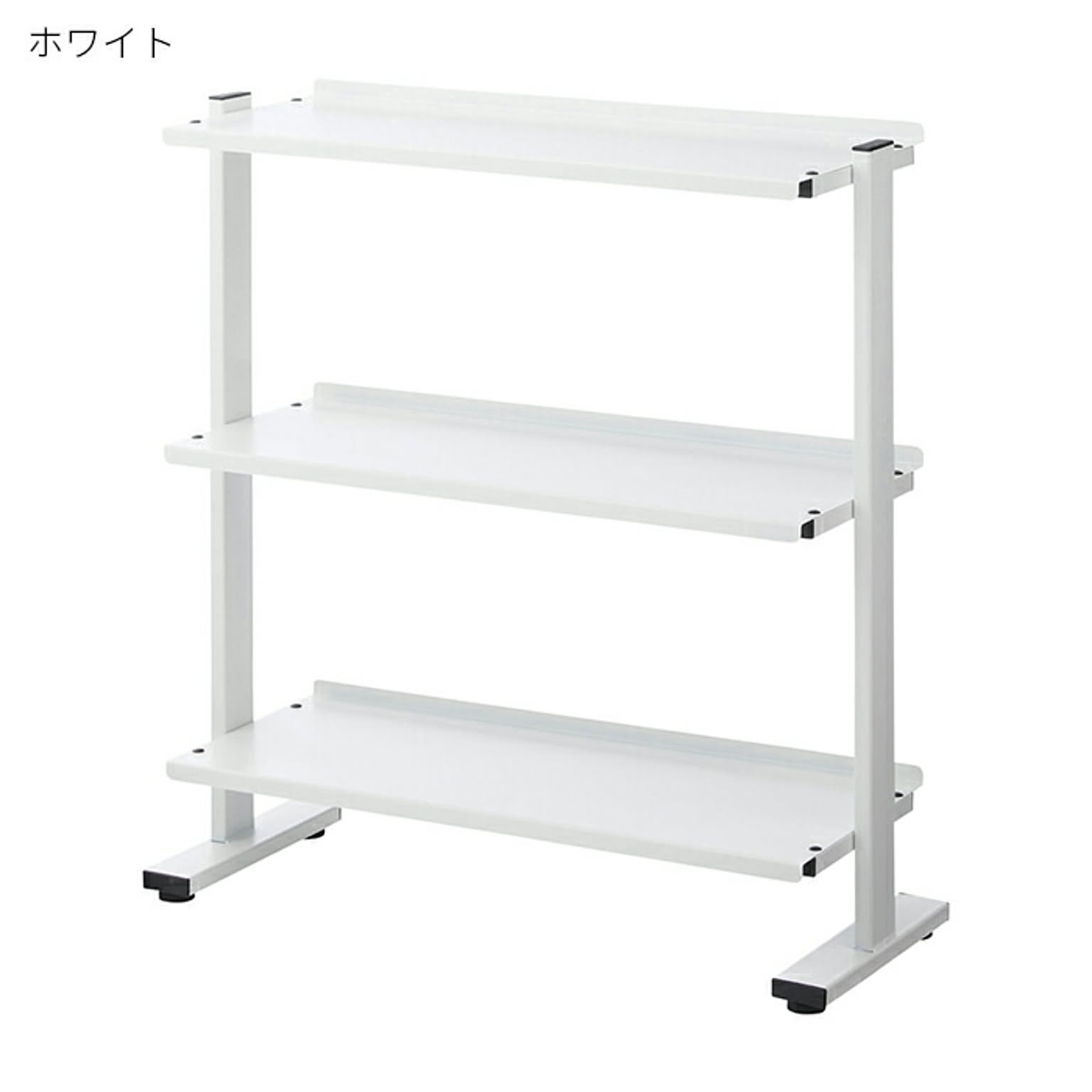 ディスプレイ 組立式 2WAYラック 3D DIS-73 幅80.5x奥行31x高さ85.5/91cm 東谷