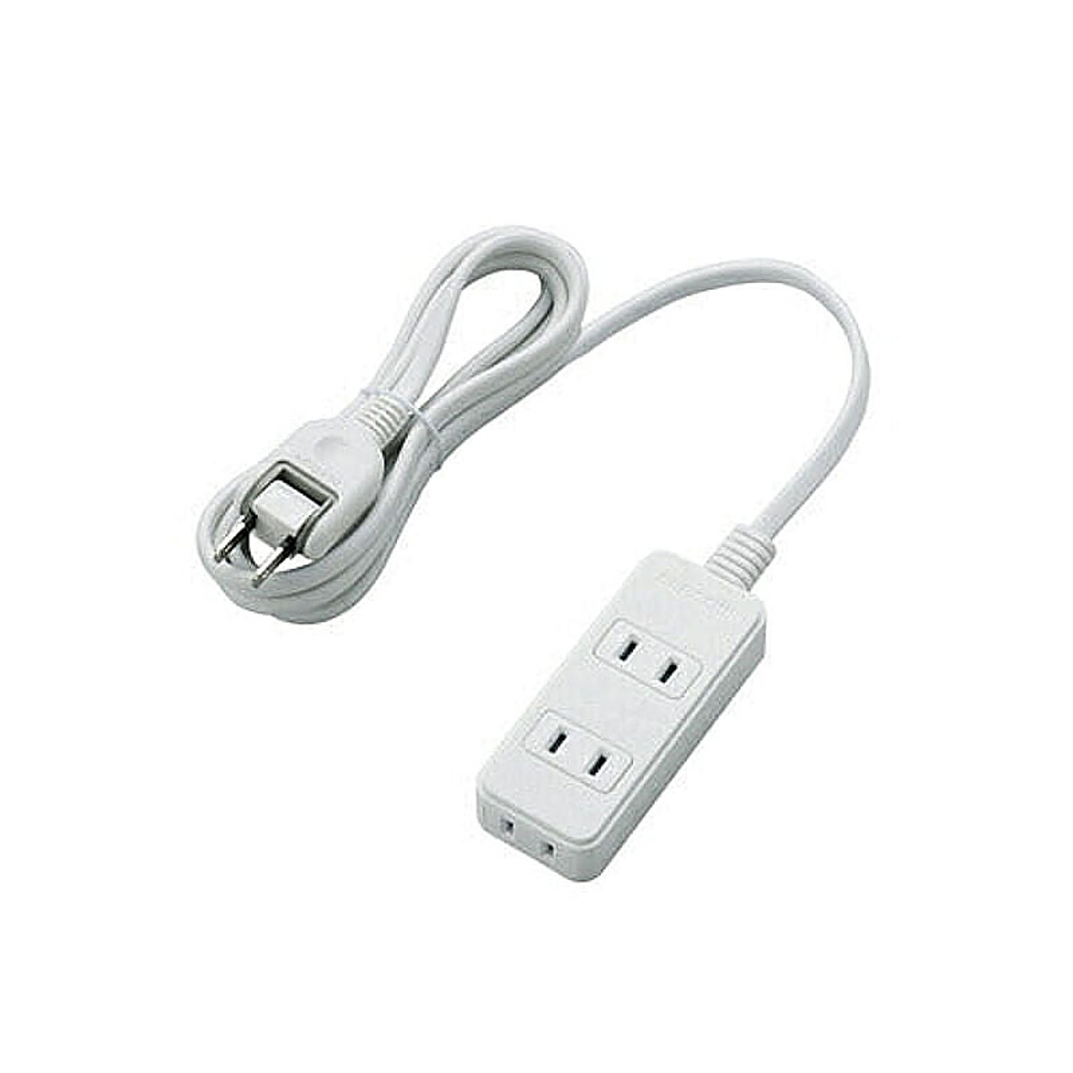 エレコム 電源タップ(雷ガード付き) T-KS02-2320WH 管理No. 4953103319202