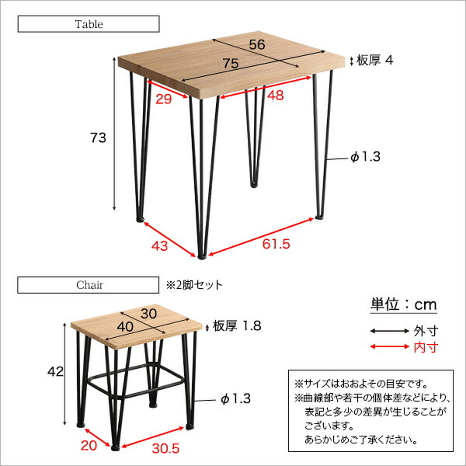 ダイニングテーブルセット