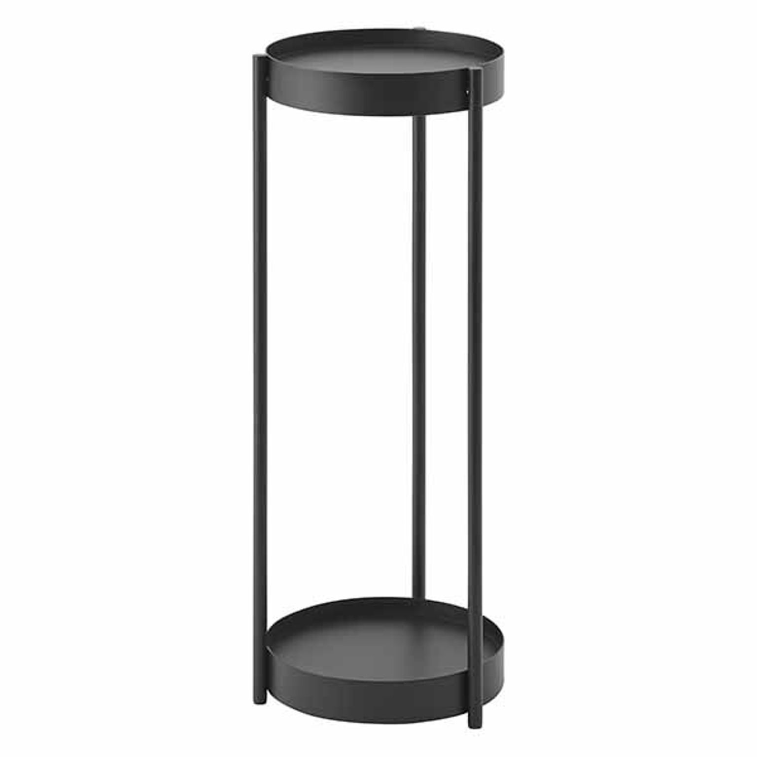 tower タワー (山崎実業) キャスター付きプランタースタンド　2段　 Rolling Two-Tier Plant Stand 鉢置き台 園芸ラック プランター台  盆栽スタンド 植物スタンド