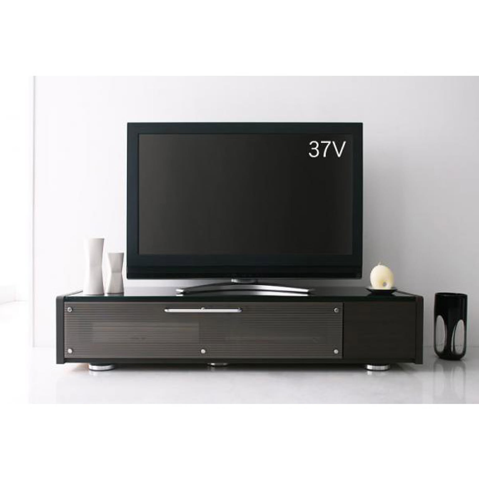 フロアタイプテレビボード LIMPIA W125 ブラウン - 通販 | 家具とインテリアの通販【RoomClipショッピング】