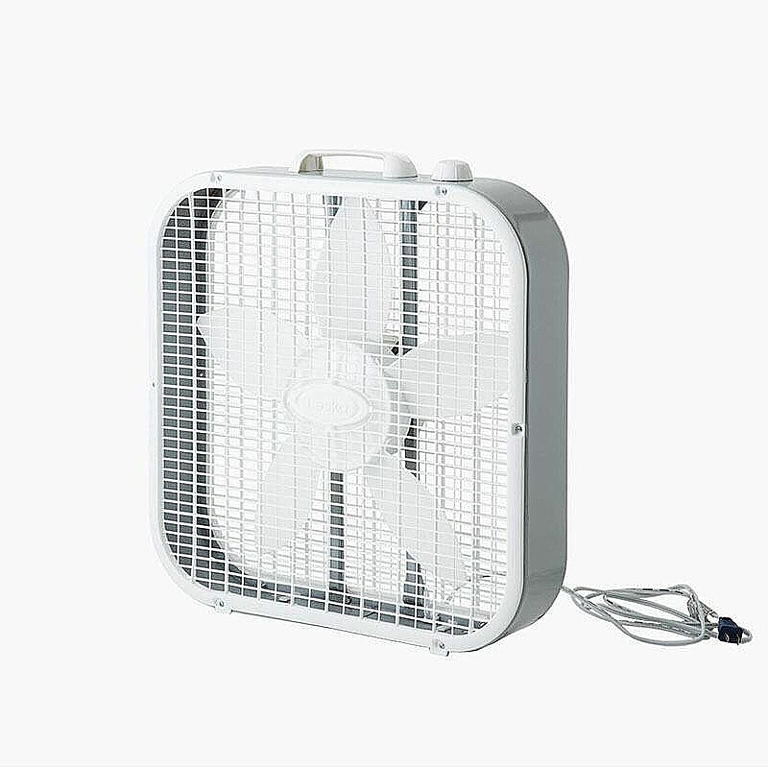 LASKO BOX FAN ホワイト サーキュレーター 大風量