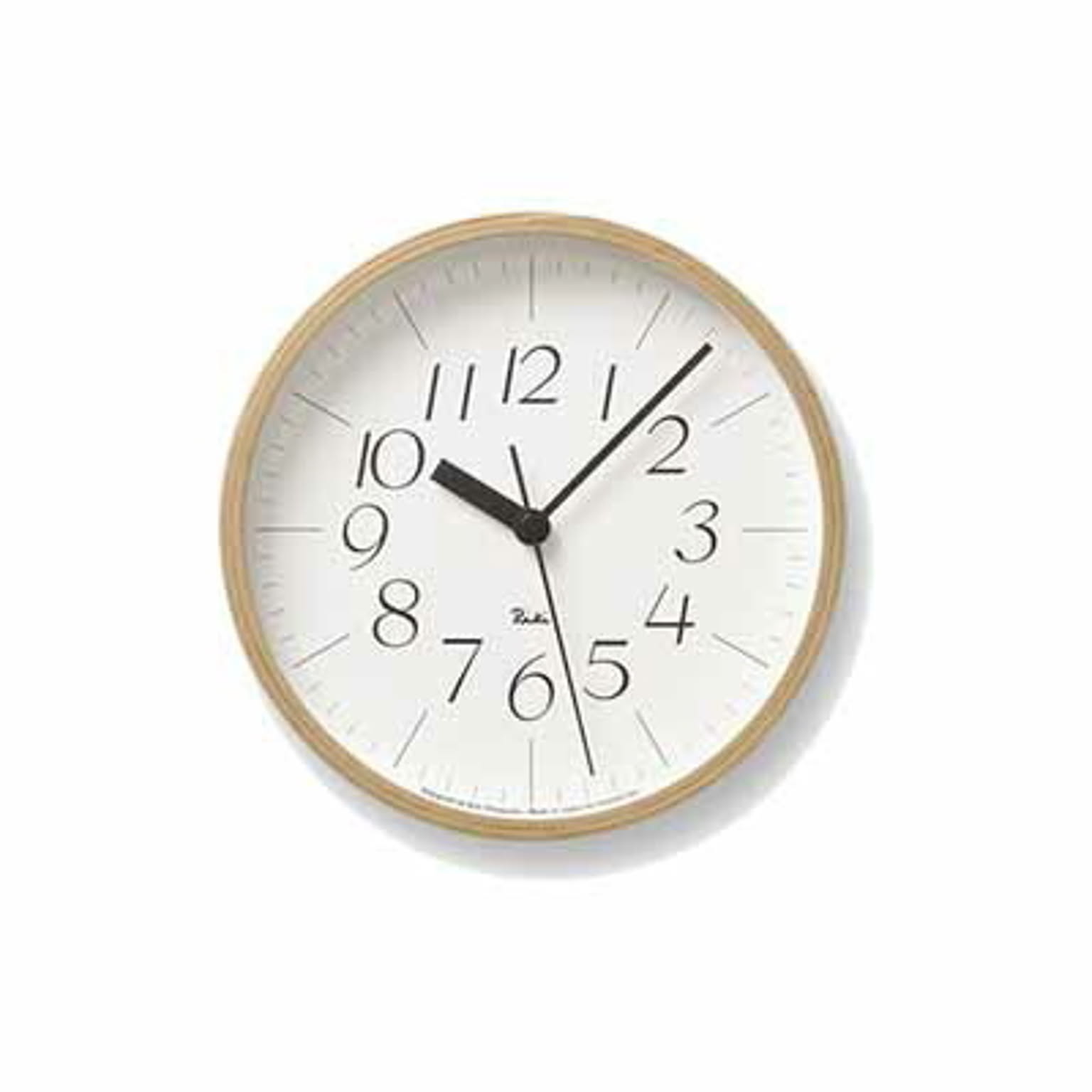 Lemnos レムノス RIKI CLOCK RC リキ クロック アールシー WR20-01 / WR20-02 電波時計 掛時計 掛け時計 ウォールクロック 壁掛け時計