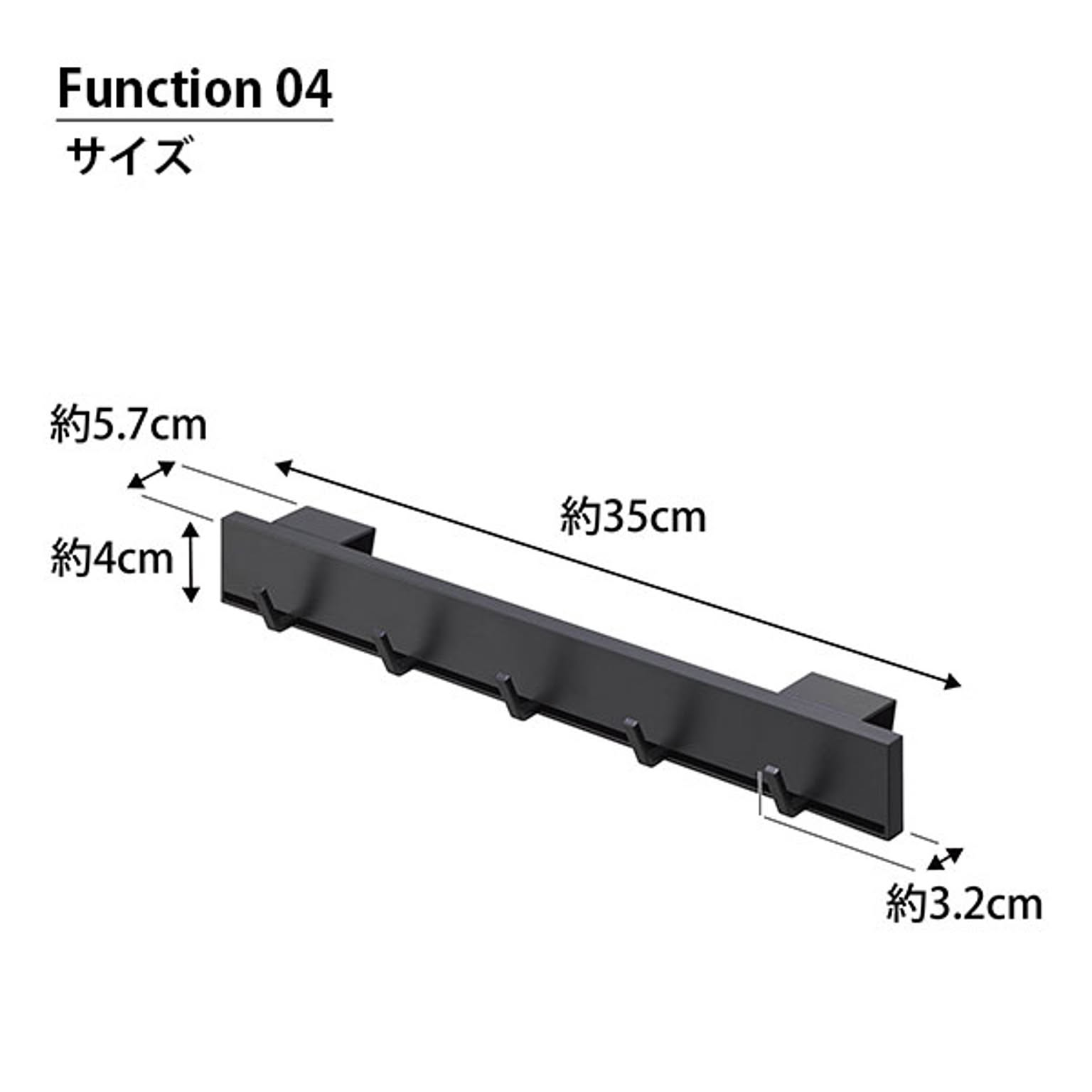 キッチンウォールラック