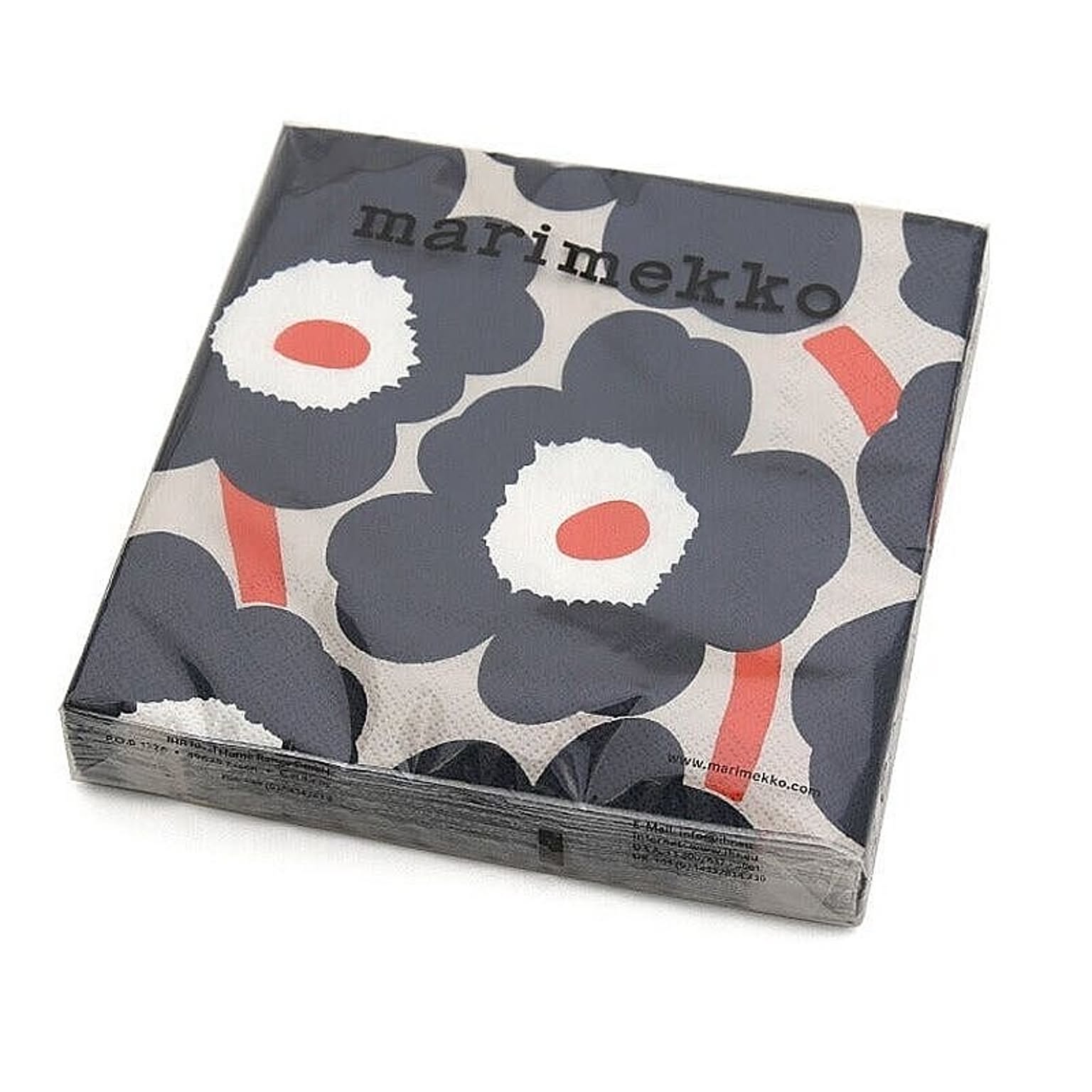 マリメッコ ペーパーナプキン ウニッコ リネン 33x33cm 20枚入り marimekko UNIKKO