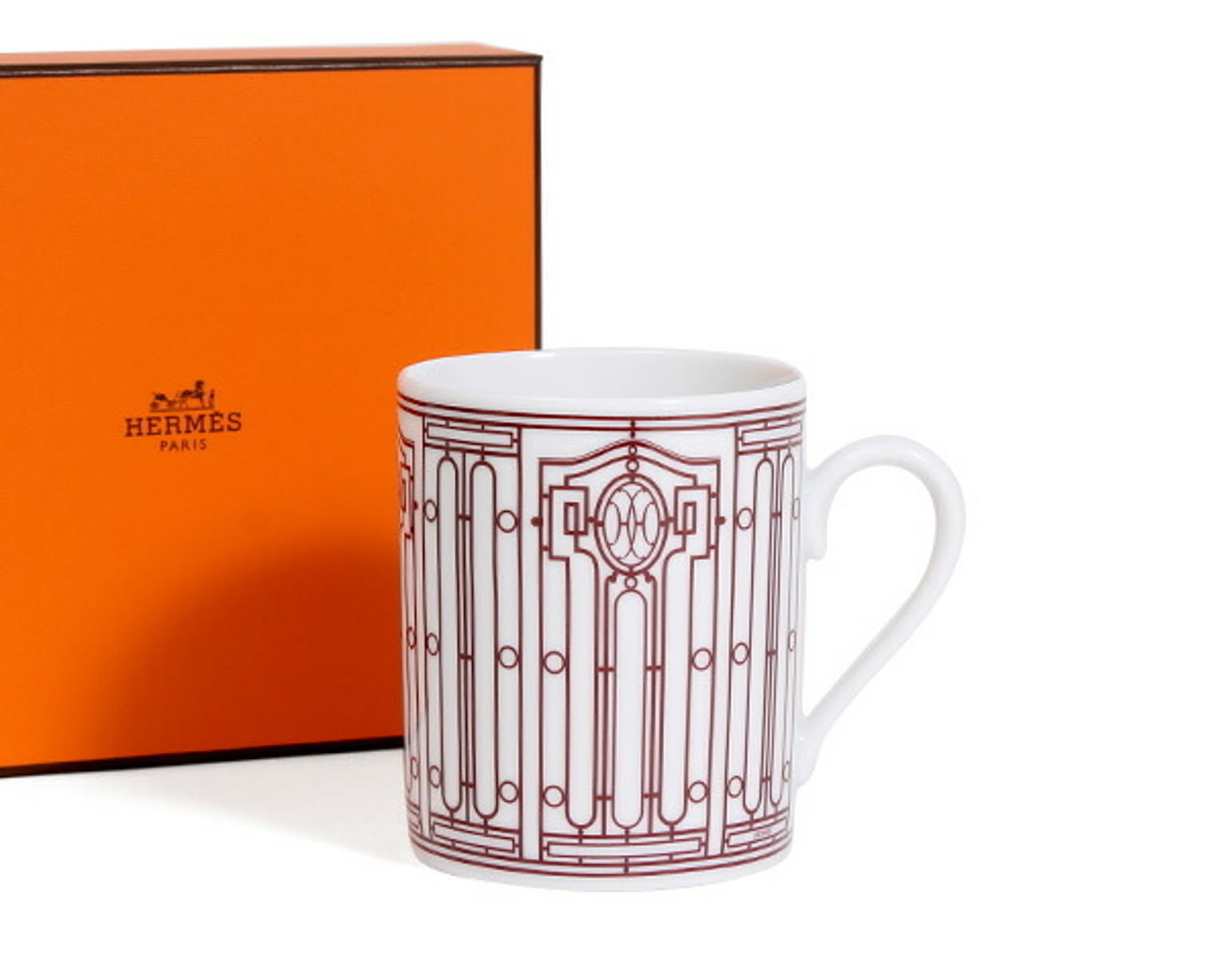 エルメス アッシュデコ ルージュ マグカップ No.1 300ml HERMES H Deco