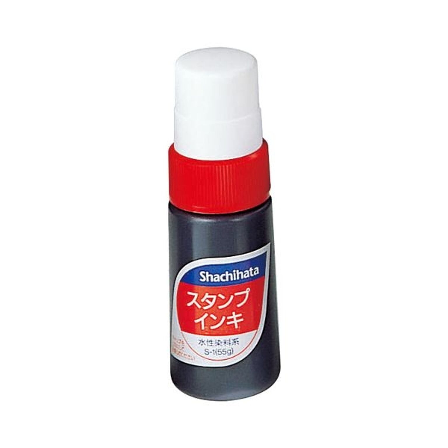 シヤチハタ スタンプインキ ゾルスタンプ台専用 小瓶 赤 S-1 1個 【×10セット】